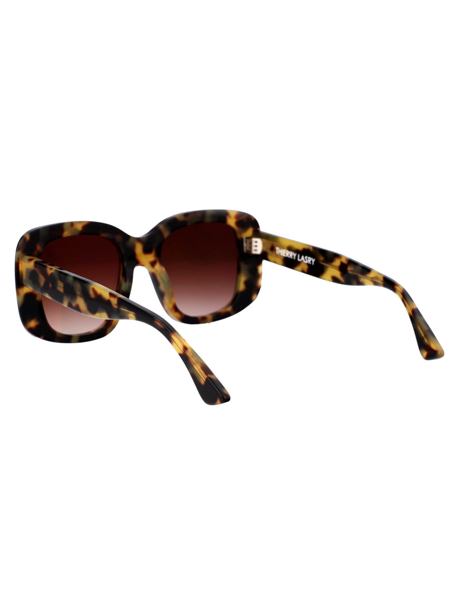 THIERRY LASRY Tortoise Acetate Fashion Sunglasses for Women