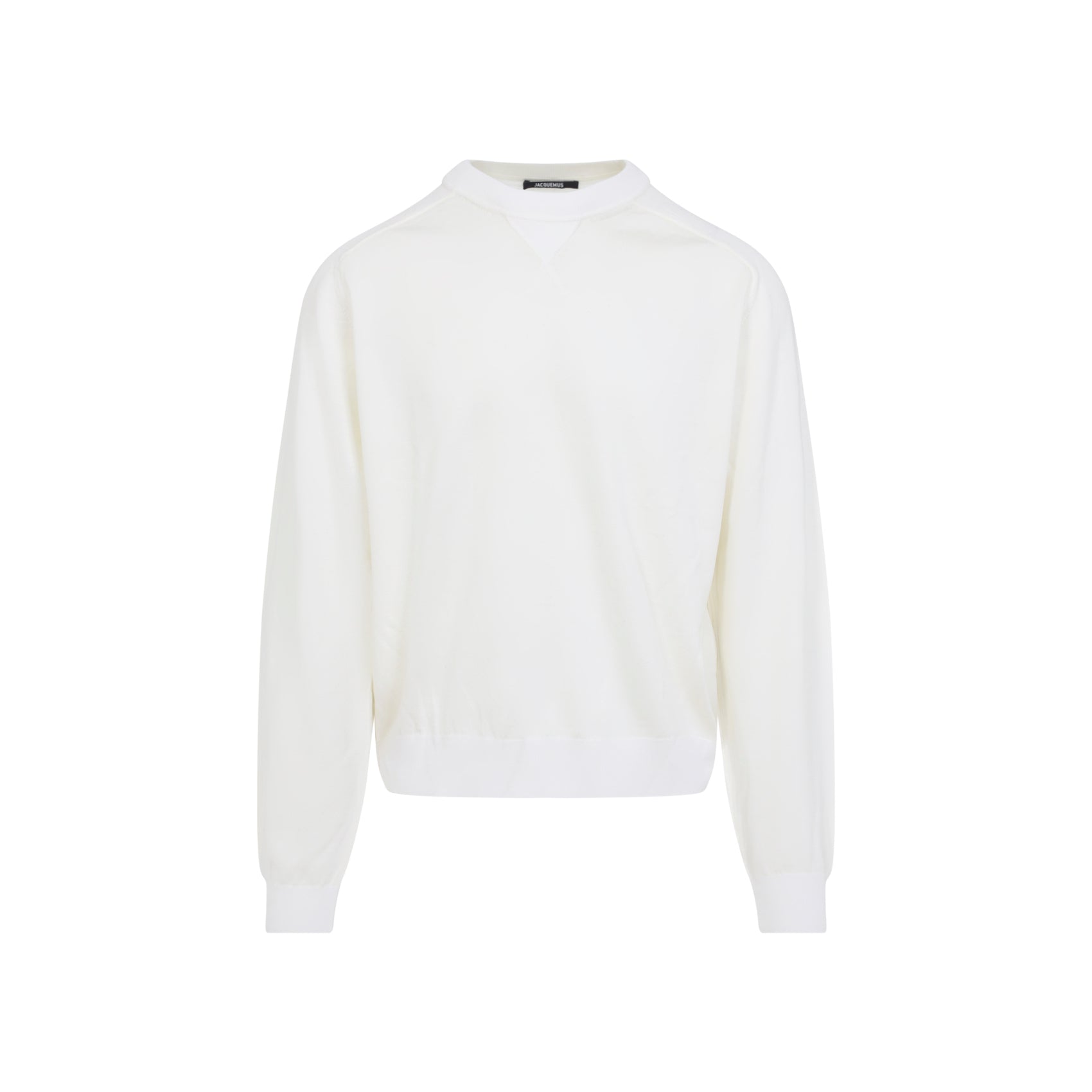 JACQUEMUS Fine Merino Wool Pullover for Men - FW25