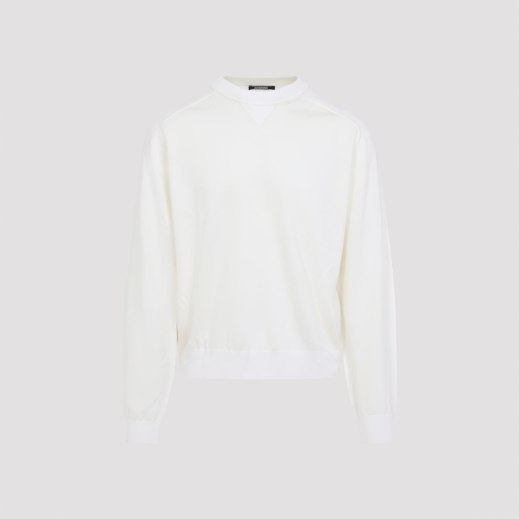 JACQUEMUS Fine Merino Wool Pullover for Men - FW25