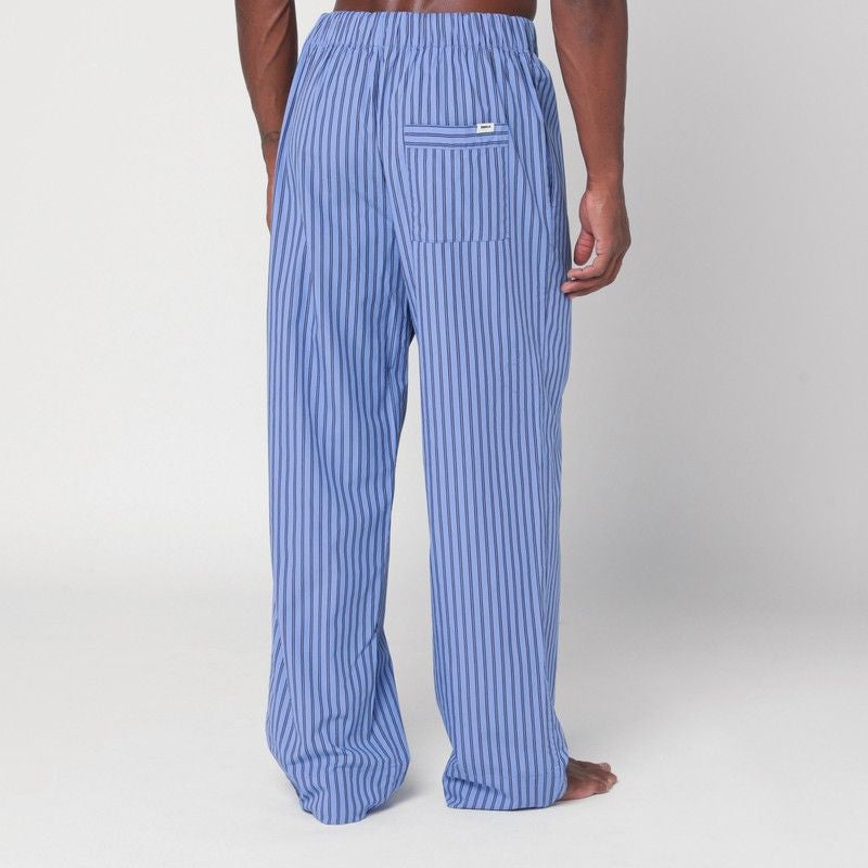 TEKLA Striped Loose Pyjama Trousers for Men - FW25
