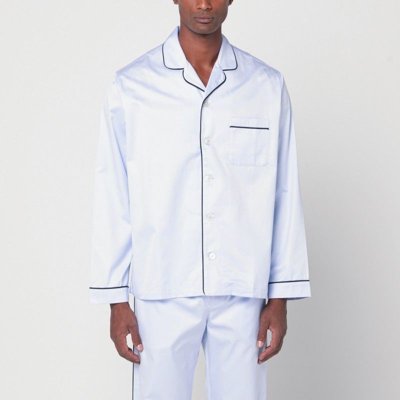 TEKLA Men's Organic Cotton Pyjama Shirt