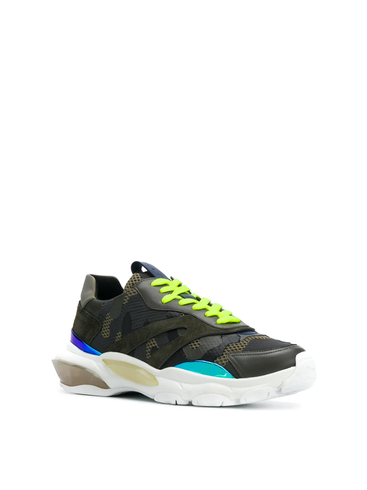 VALENTINO GARAVANI Bounce Camouflage Sneakers for Men