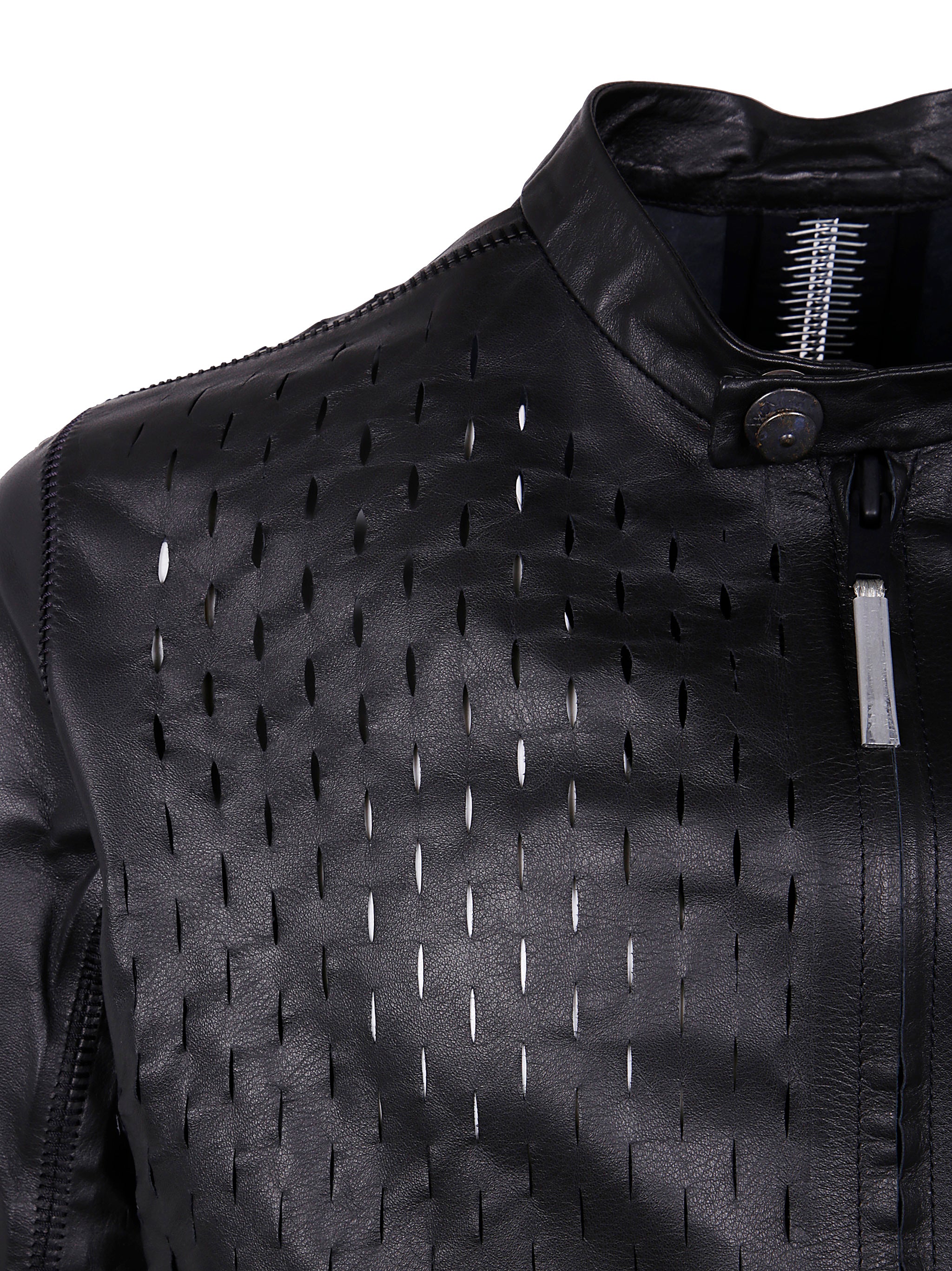 ISAAC SELLAM Men's Leather Jacket - SS25 Collection