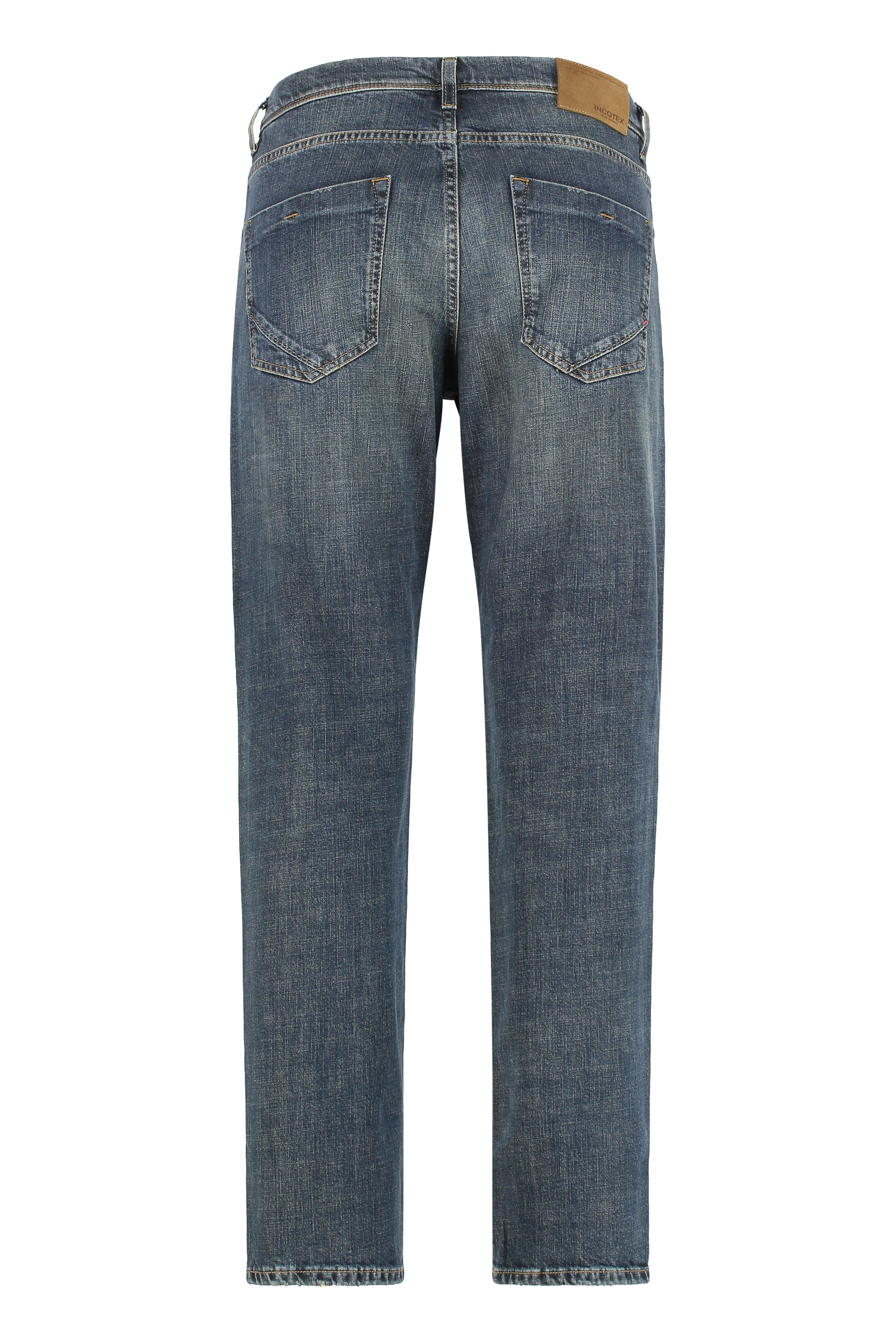 SLOWEAR Slim Fit Five Pocket Jeans