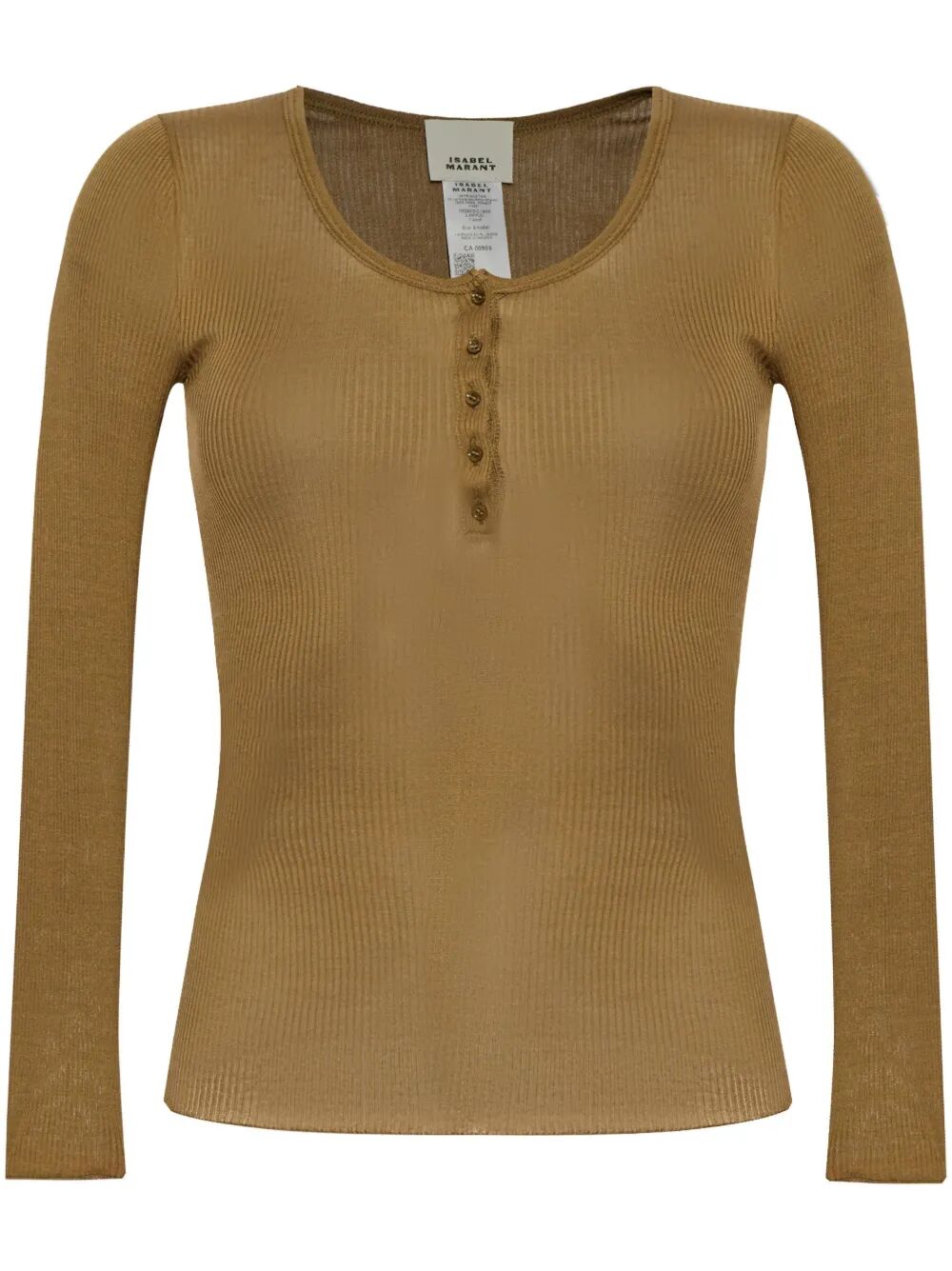 ISABEL MARANT Long Sleeve Cotton Top