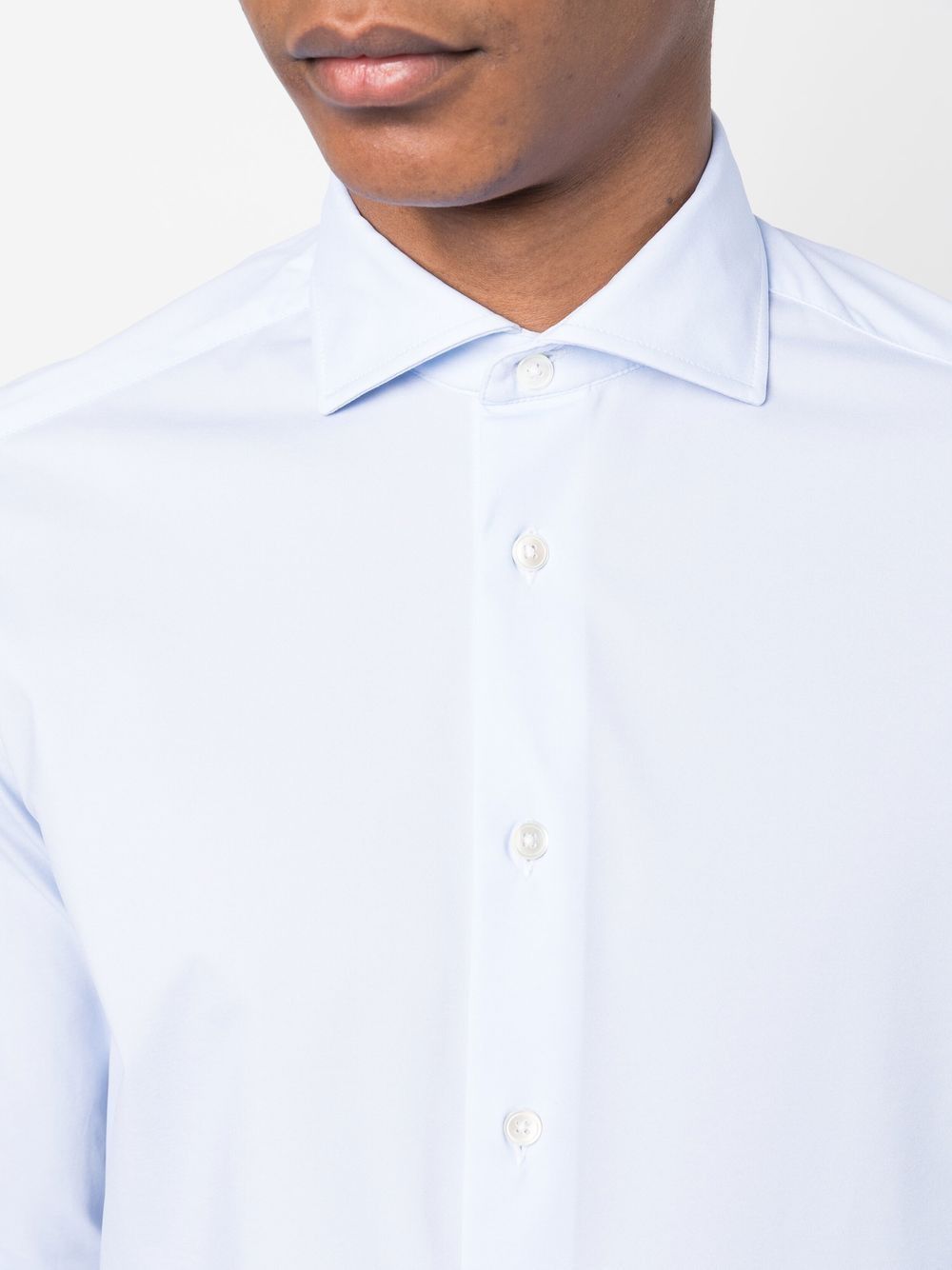 TRAIANO MILANO Classic Button Up Shirt for Men - SS25 Collection