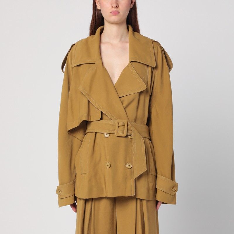 THE ANDAMANE Double-Breasted Oversized Overcoat for Women - SS25