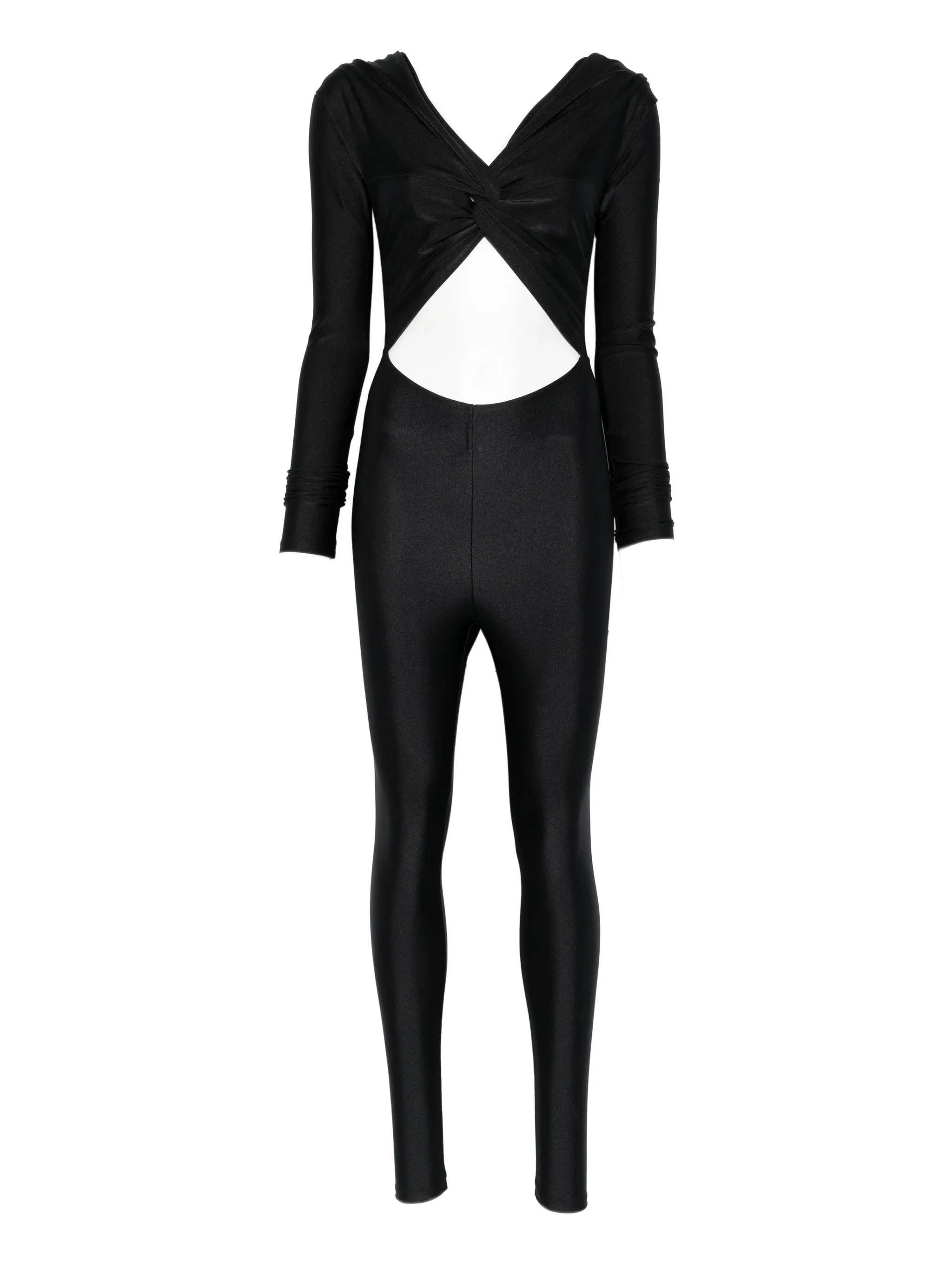 THE ANDAMANE Kendall Front Cut Out Jumpsuit - Size S