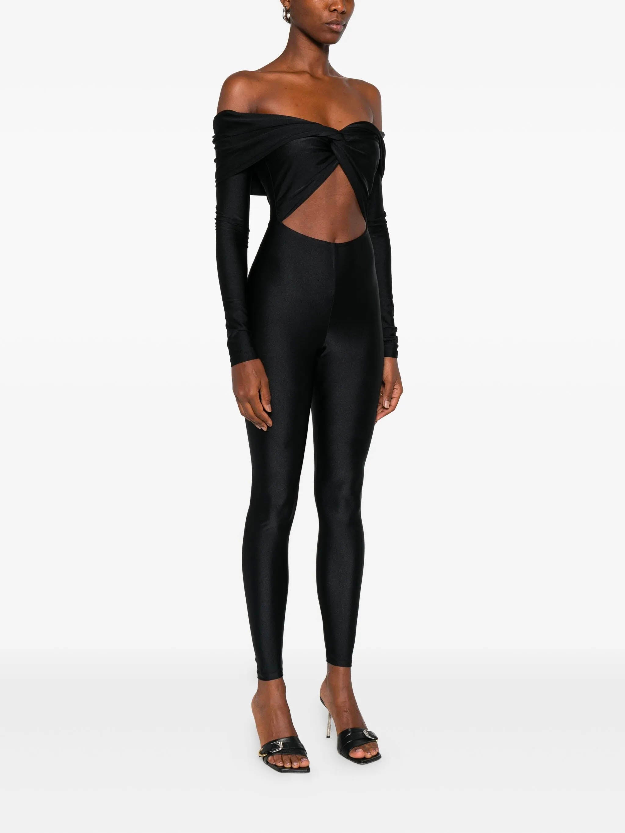 THE ANDAMANE Kendall Front Cut Out Jumpsuit - Size S