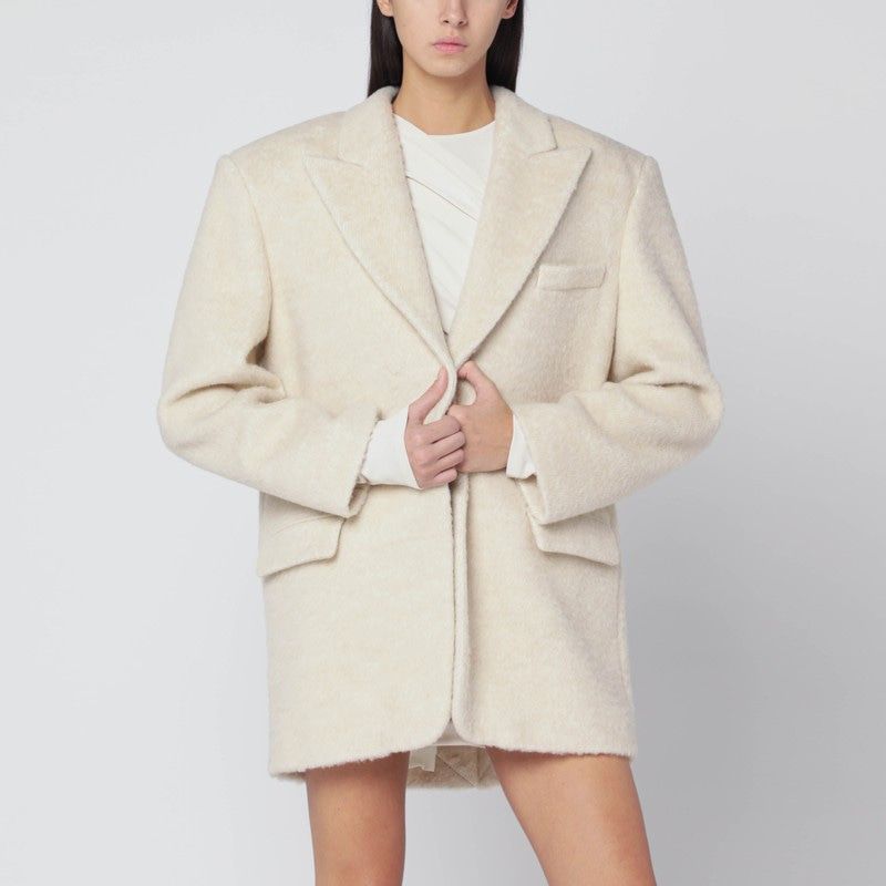 THE ANDAMANE Oversized Wool Blend Jacket