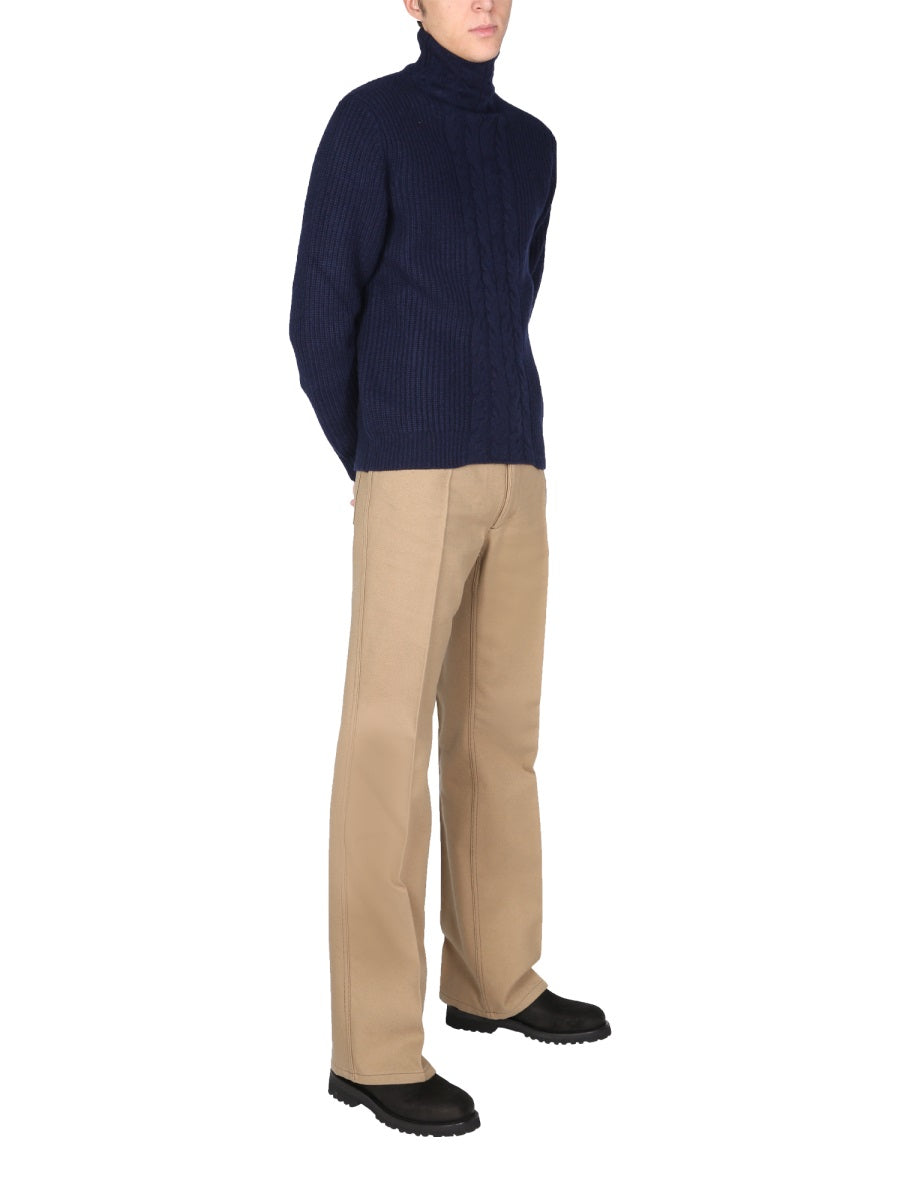 BALLANTYNE Classic Turtleneck Sweater for Men