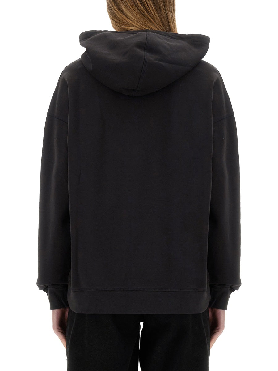 GANNI Cherries Organic Cotton Hoodie for Women