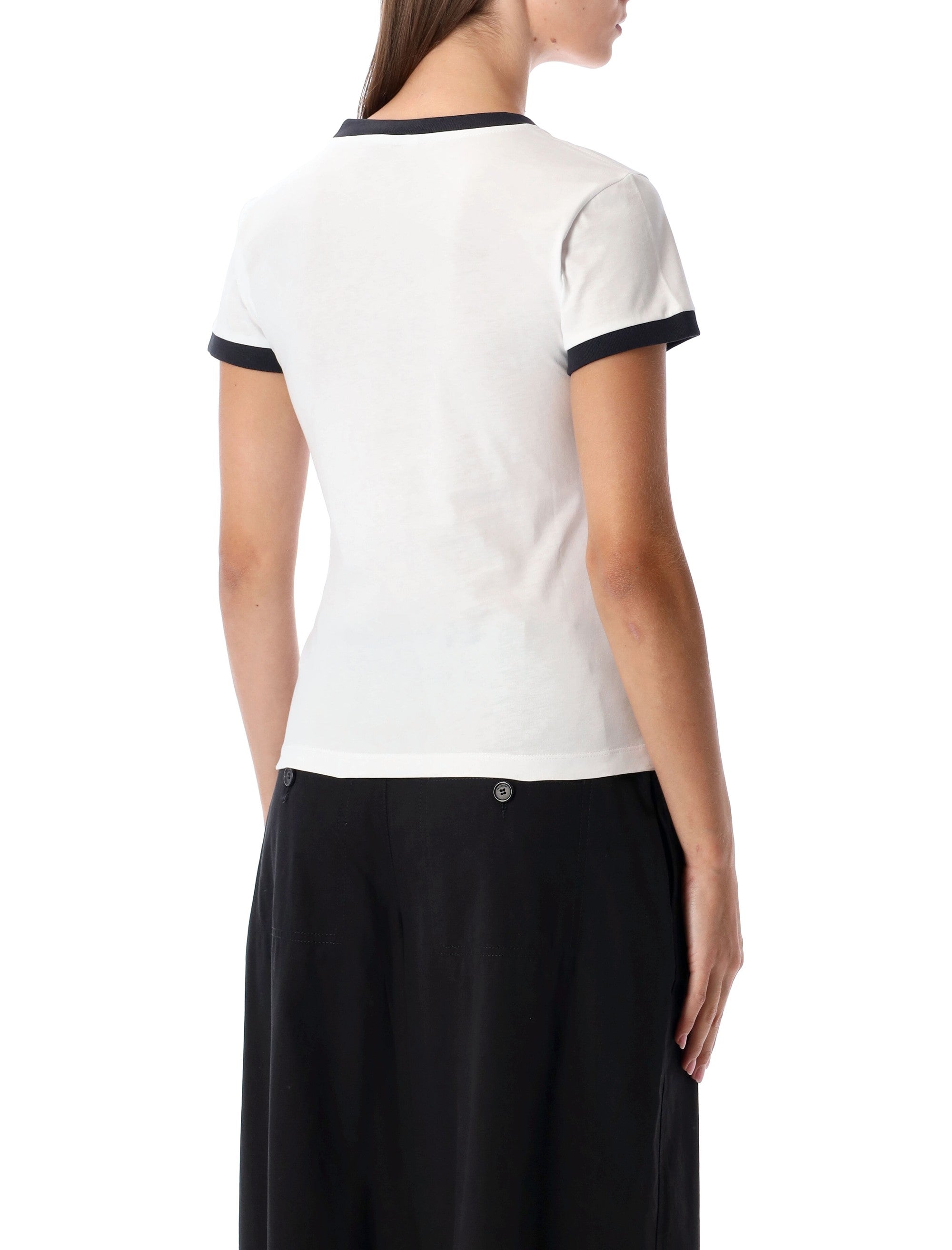 GANNI Cropped Kitty T-Shirt