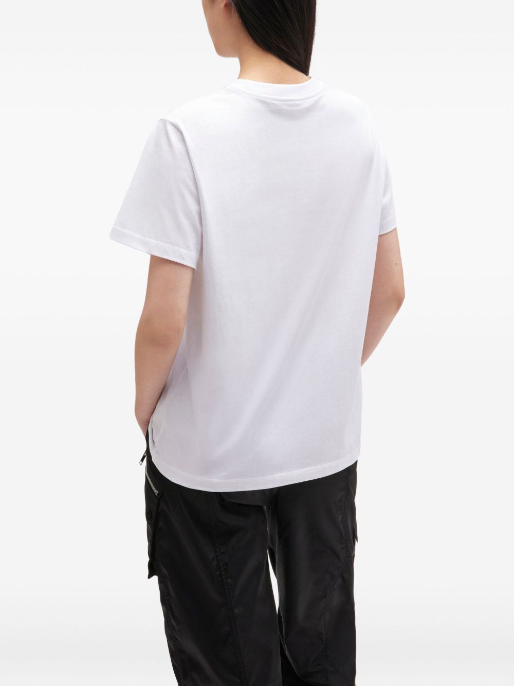 GANNI Neon Kitty Organic Cotton T-Shirt