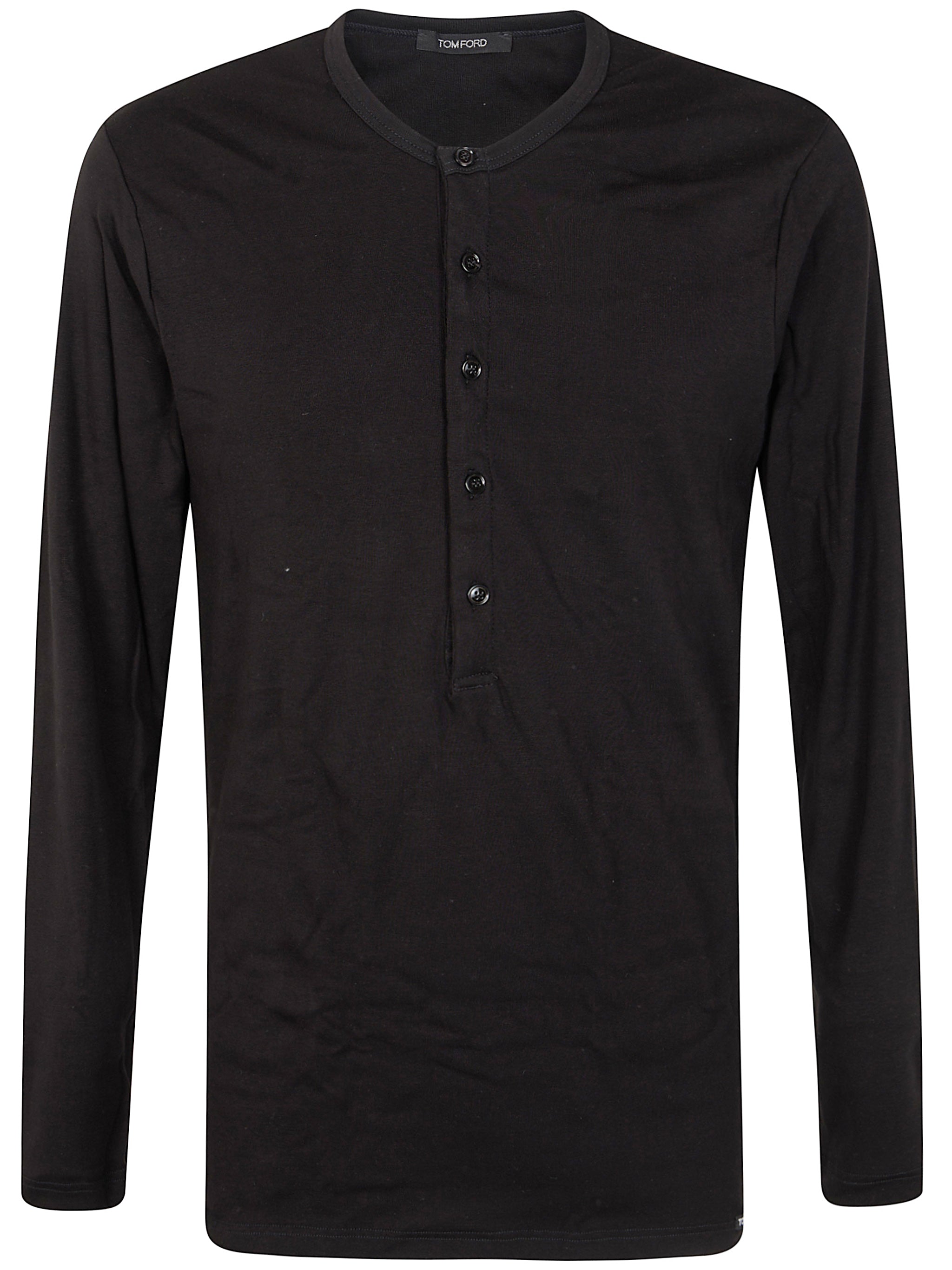 TOM FORD Men's Mini Henley T-Shirt