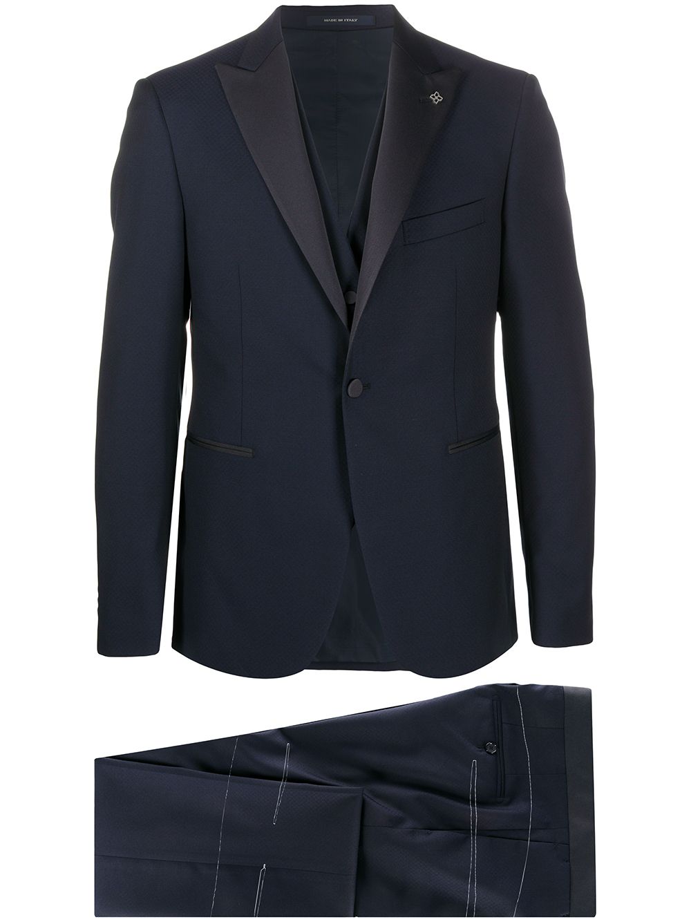 TAGLIATORE Tailored Three-Piece Suit for Men