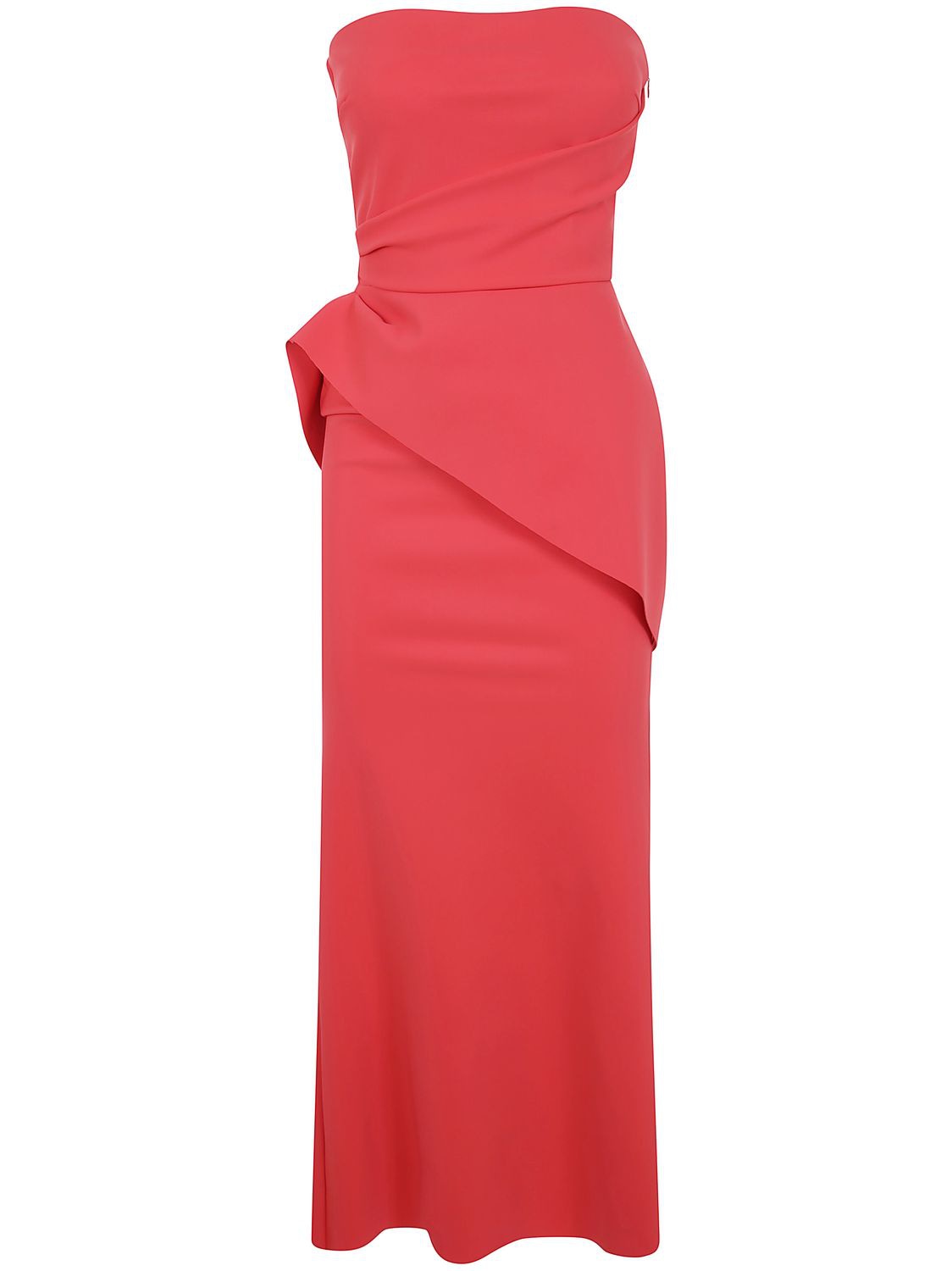 CHIARA BONI Taro Long Zip Detail Women's T-Shirt Dress