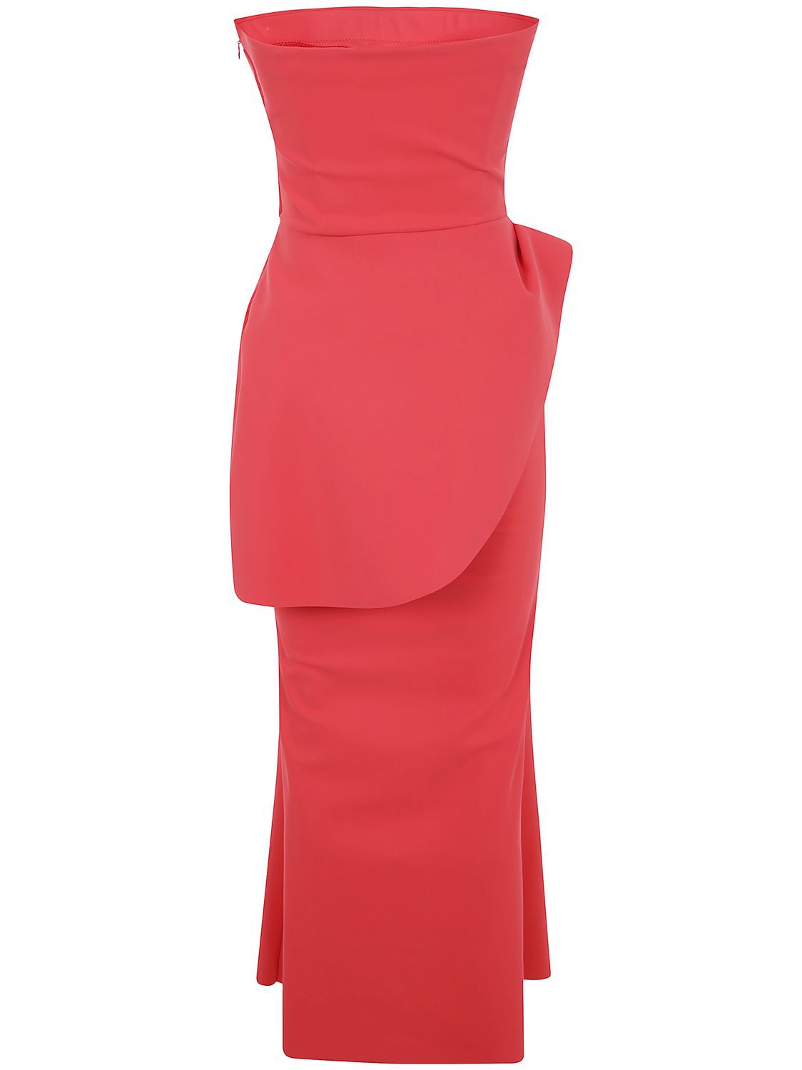 CHIARA BONI Taro Long Zip Detail Women's T-Shirt Dress