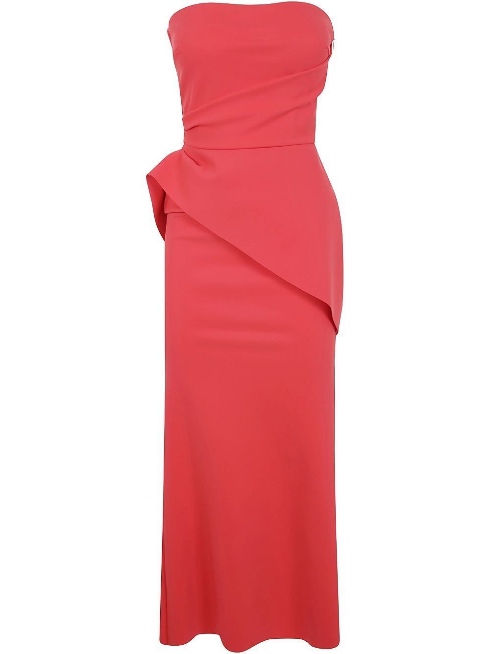 CHIARA BONI Taro Long Zip Detail Women's T-Shirt Dress