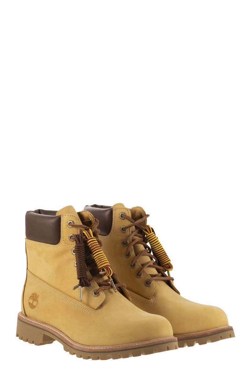 TIMBERLAND Luxe Mid Lace Waterproof Leather Ankle Boot