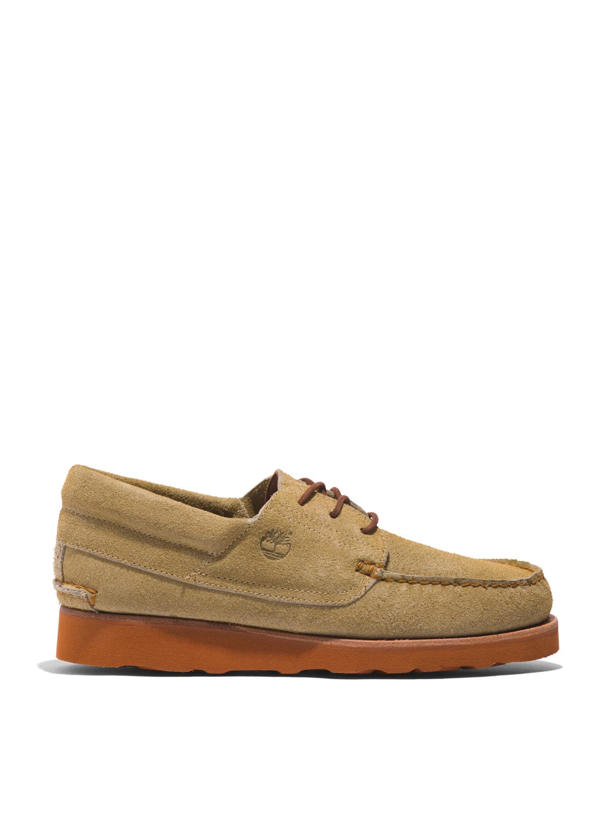 TIMBERLAND Men's 3 Eye Wedge Vibram Lace-Up Boat Shoes