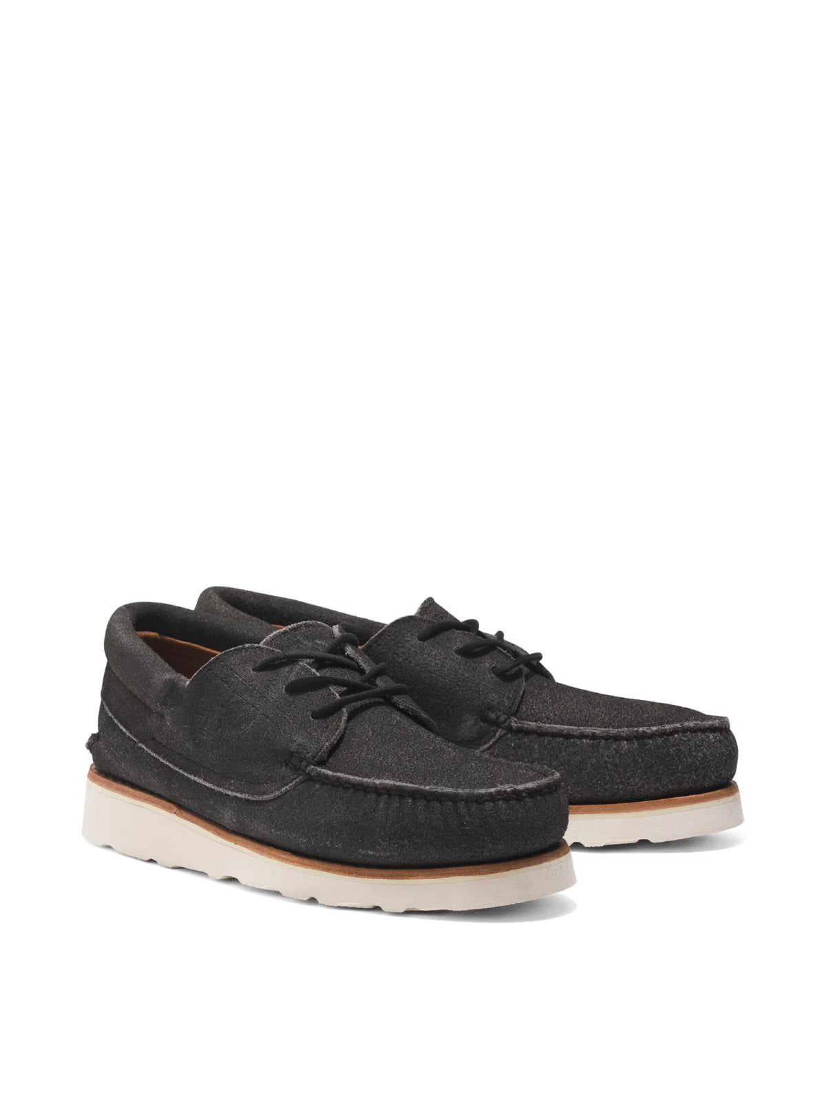 TIMBERLAND 3 Eye Wedge Vibram Lace-Up Boat Shoes
