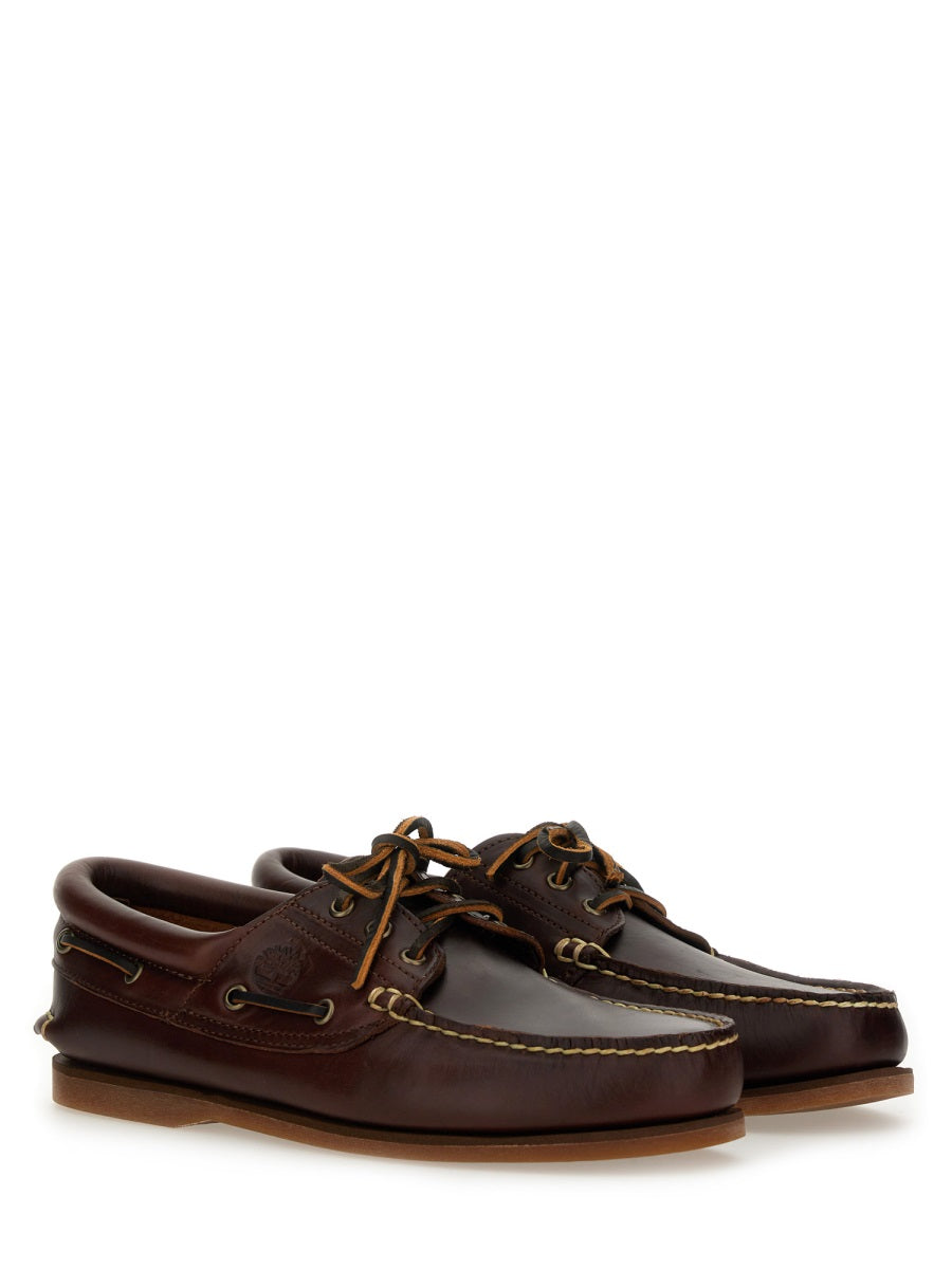 TIMBERLAND Classic 3-Eye Leather Moccasins for Men