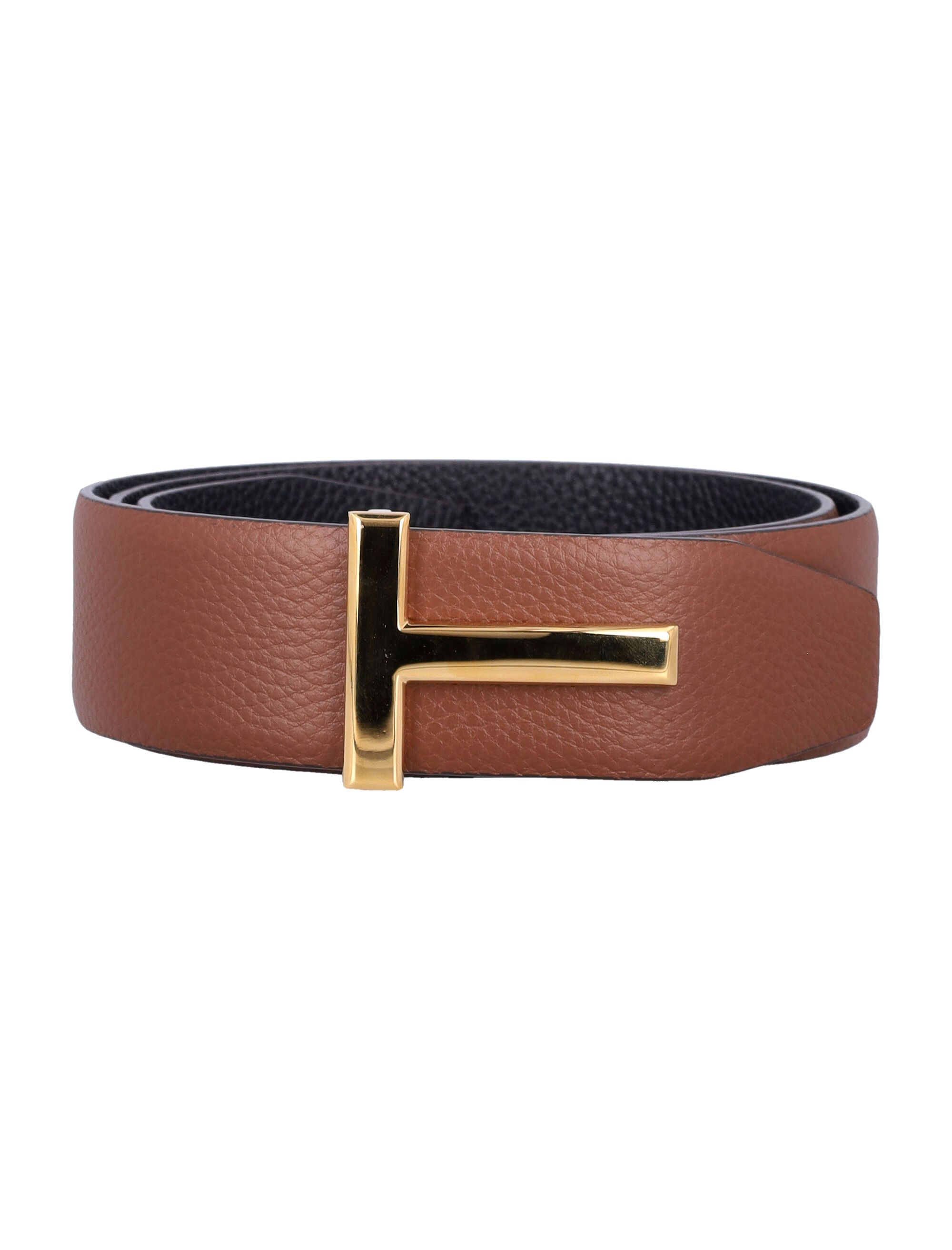 TOM FORD 100% Leather Belt for Men - FW25 Collection