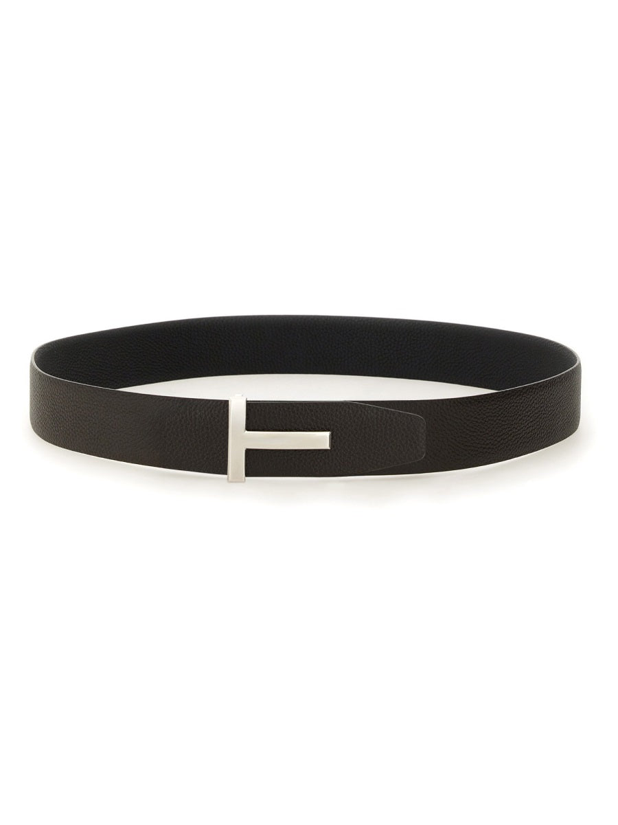 TOM FORD Premium Leather Belt for Men - FW25 Collection