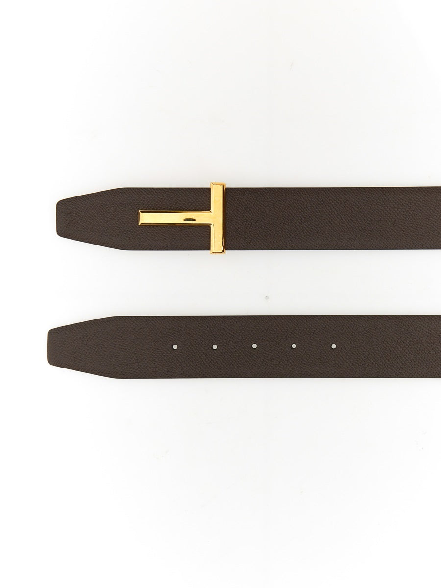 TOM FORD Reversible Leather Belt