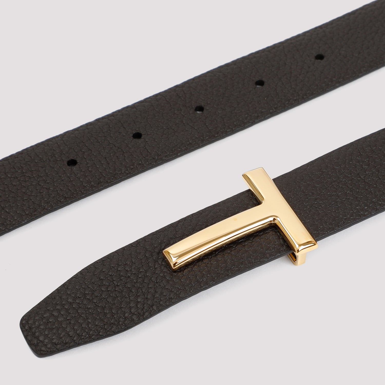 TOM FORD Reversible Small Grain Leather Icon Mini Belt