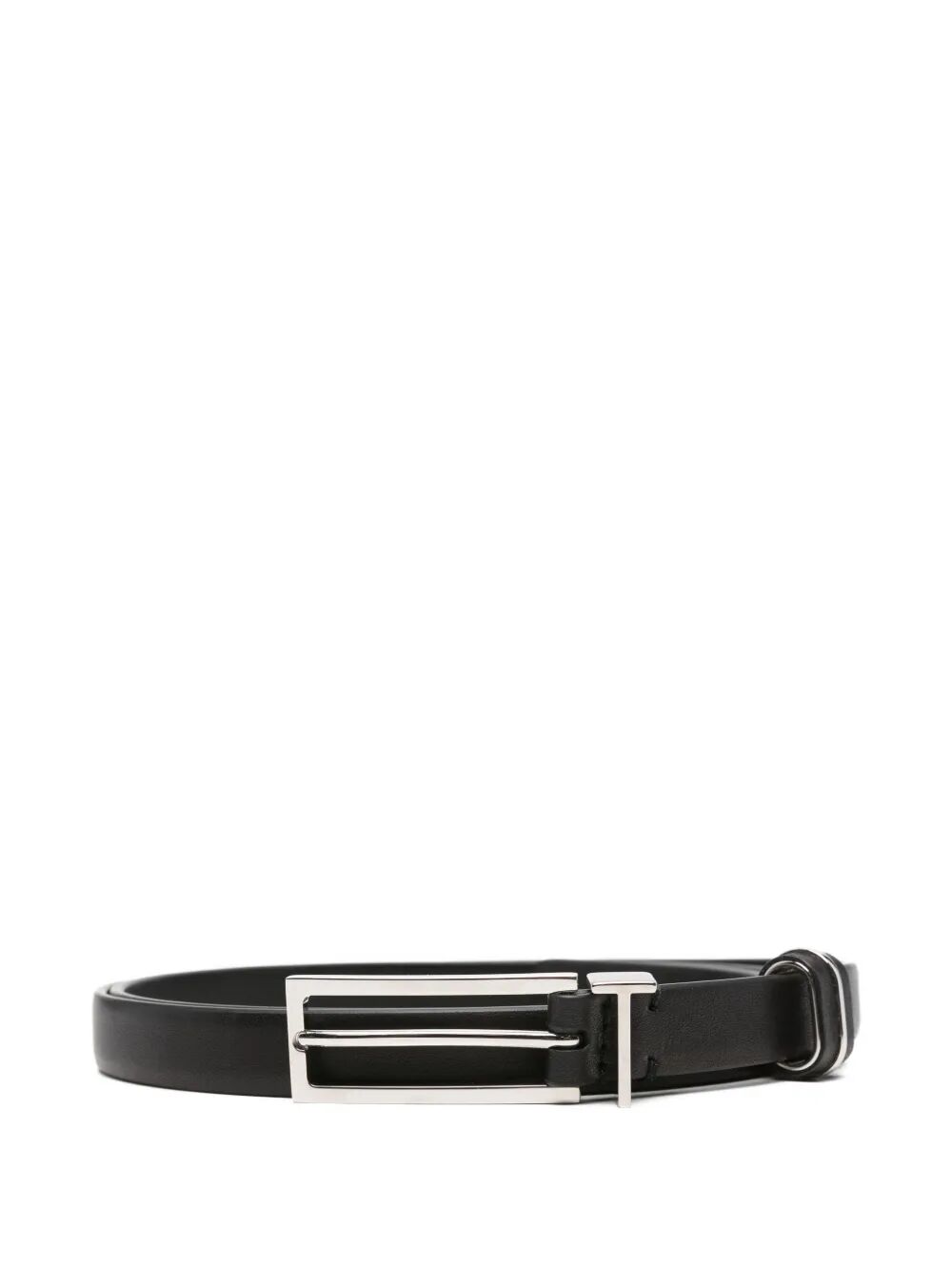 TOM FORD Natural Leather Metal T Loop Belt 15 mm