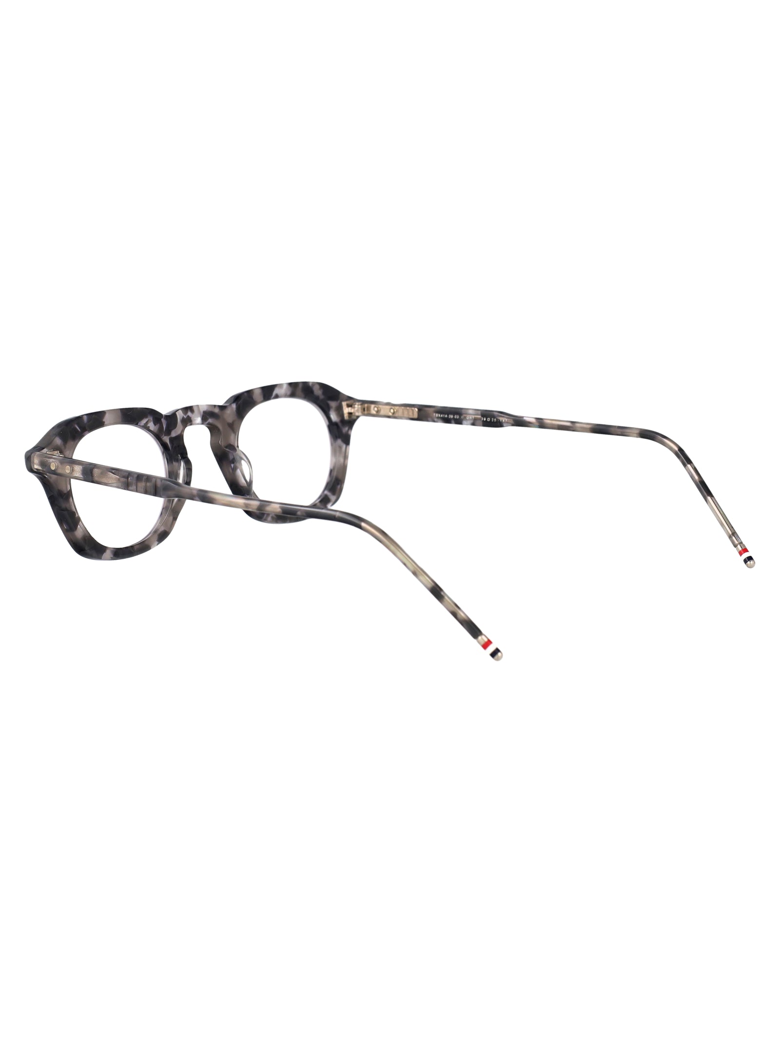THOM BROWNE Tortoise Acetate Optical Glasses - Unisex