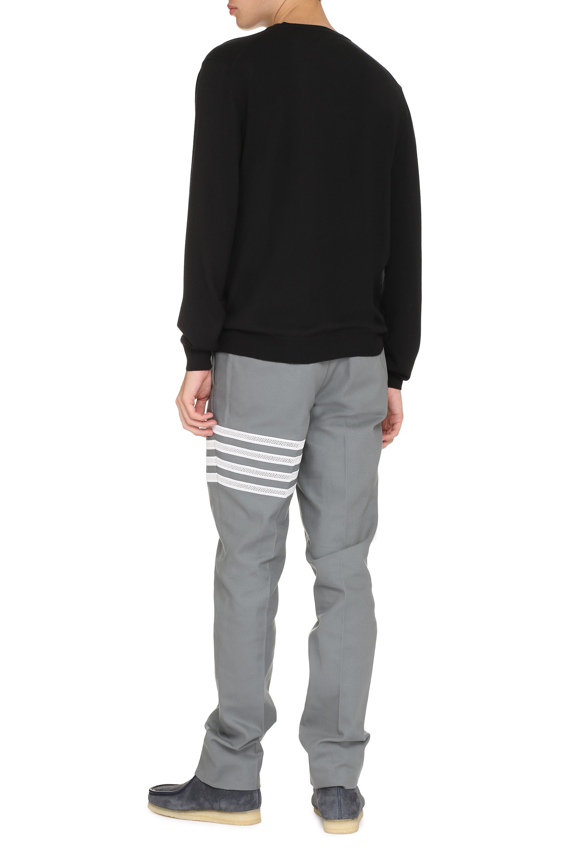 THE (ALPHABET) The Knit Wool Pullover - Extra-Fine Wool