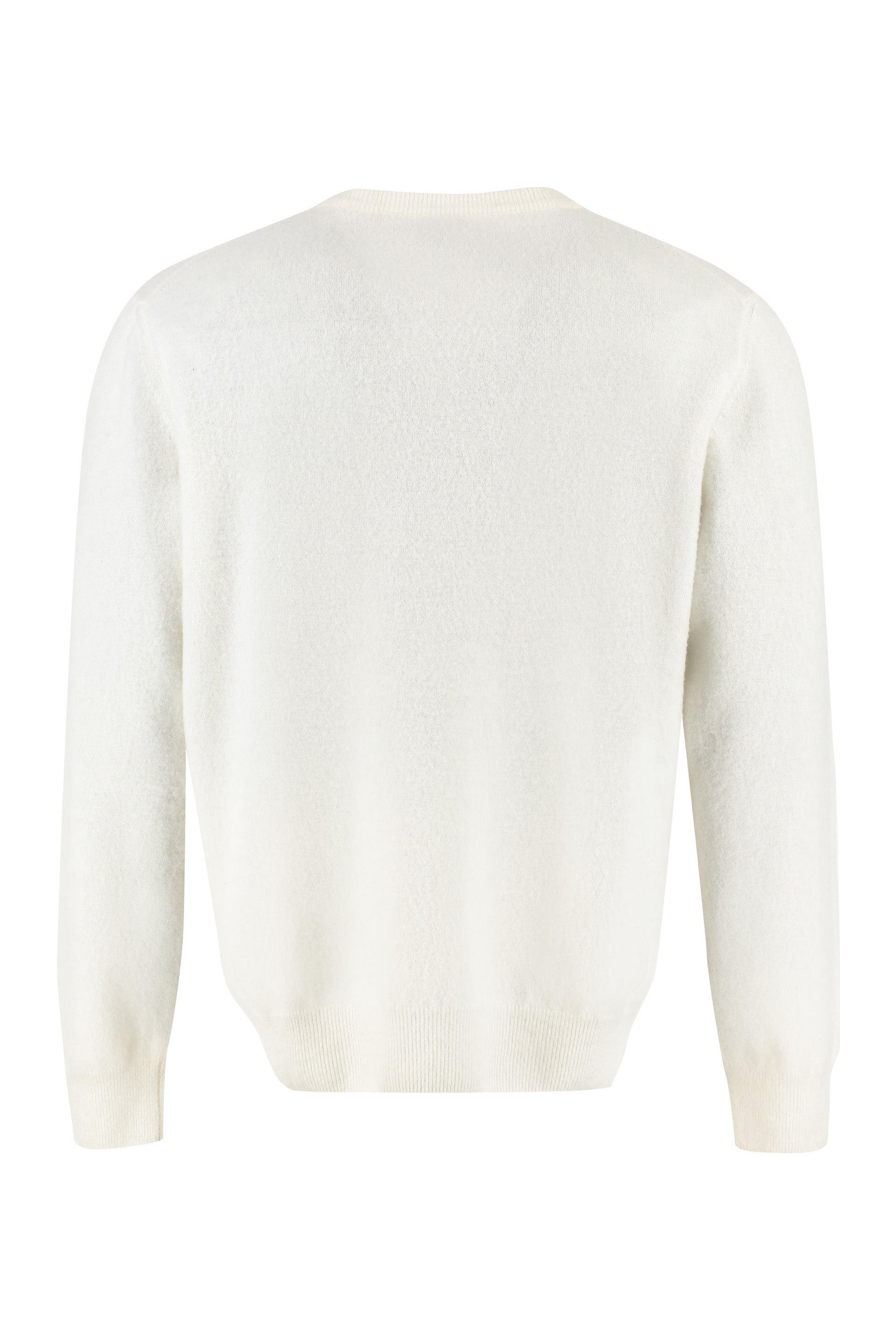 THE (ALPHABET) Wool-Cashmere Blend Crew-Neck Pullover