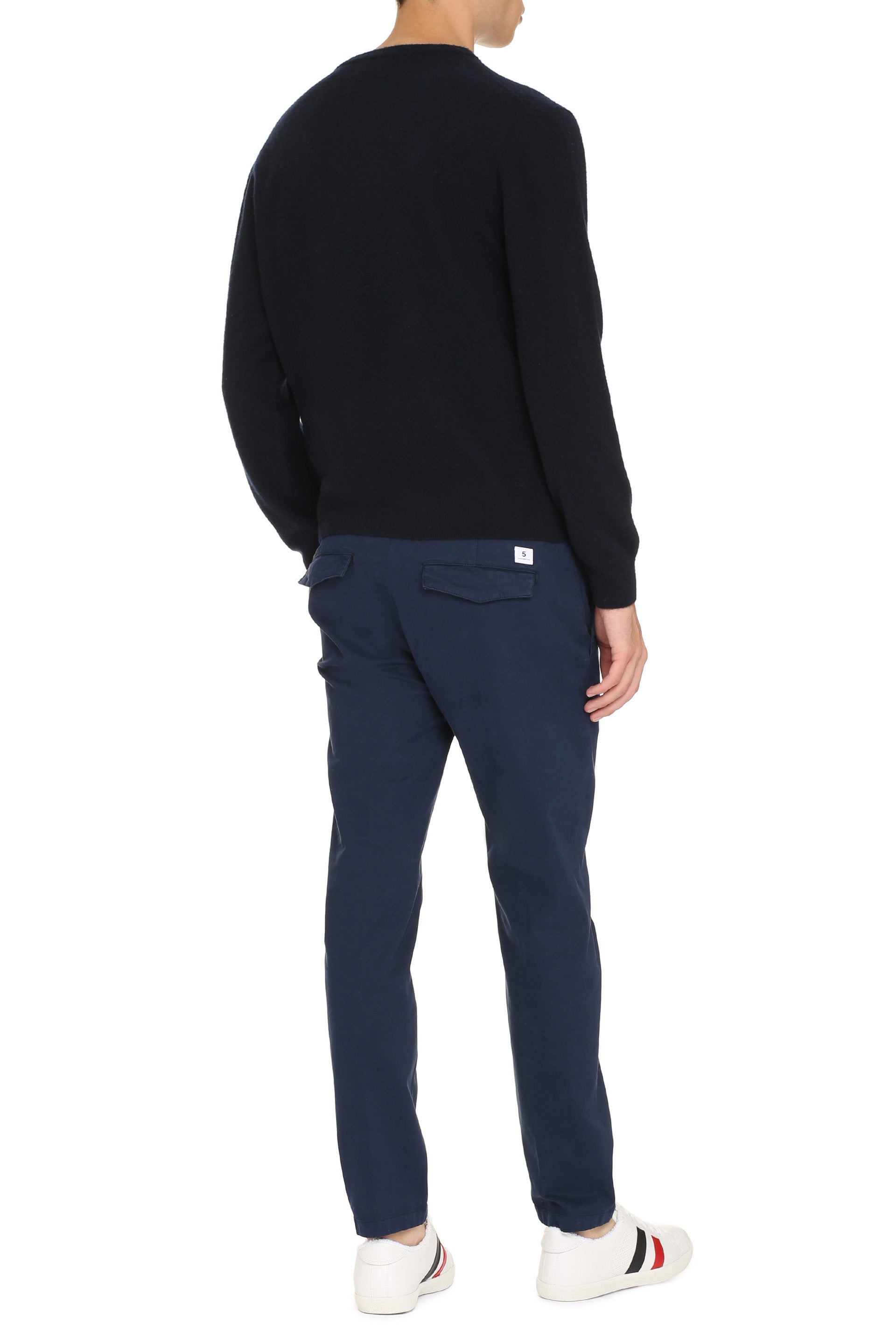 THE (ALPHABET) Men's Wool and Cashmere Pullover