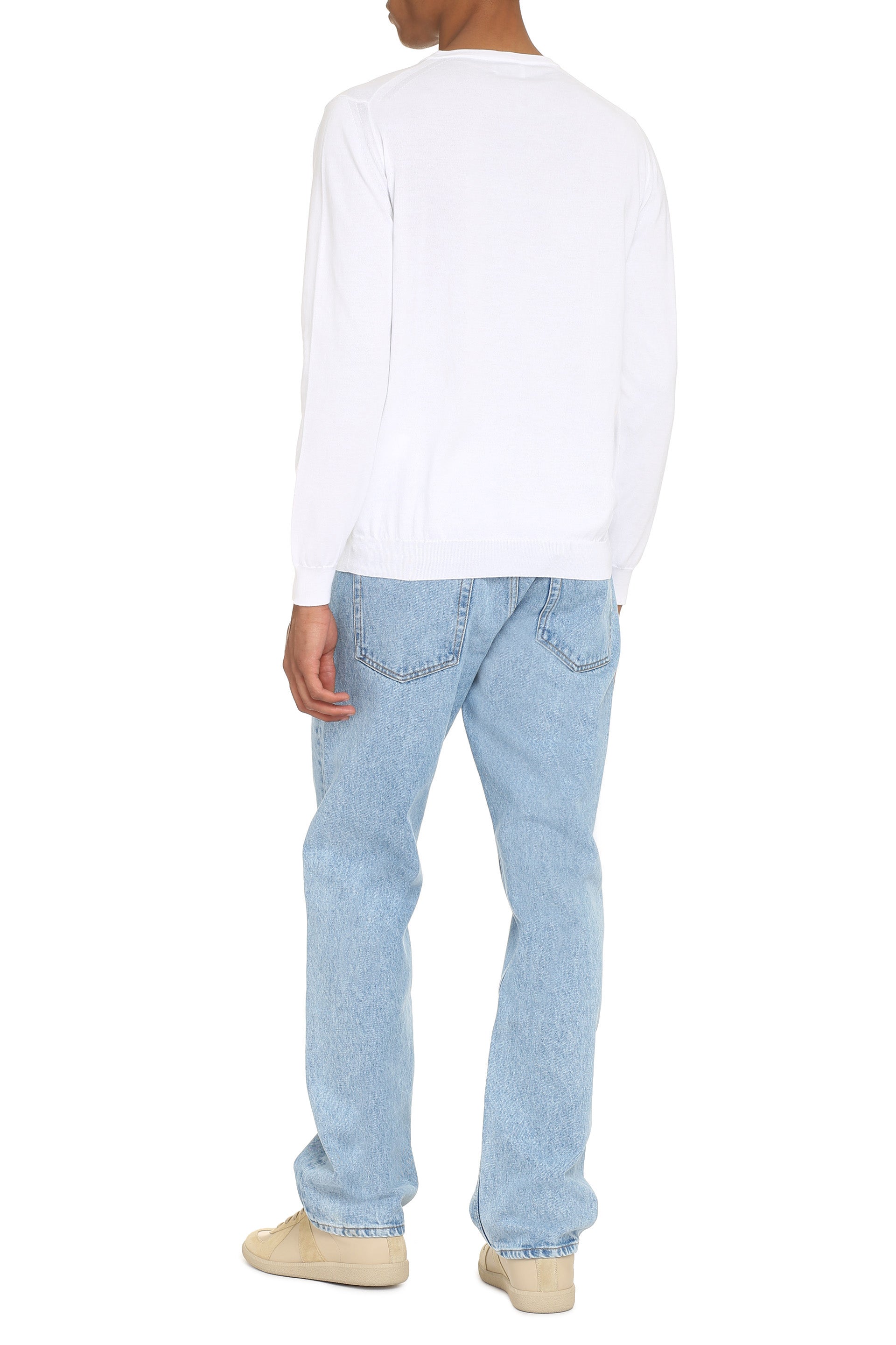 THE (ALPHABET) Fine-Knit Sweater