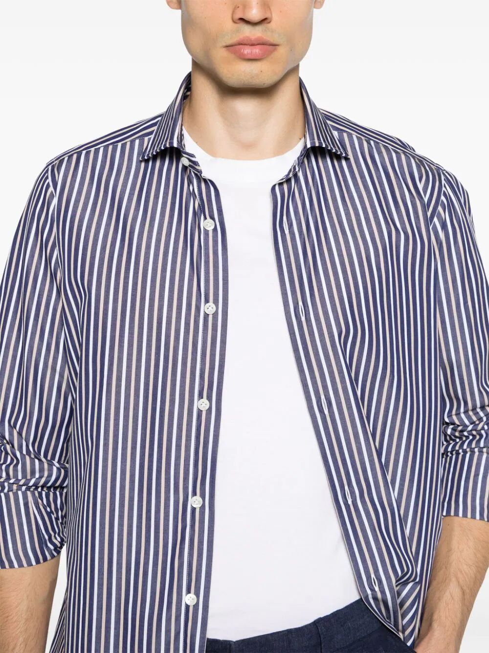 TINTORIA MATTEI Mini Multicolour Short Sleeve Shirt for Men