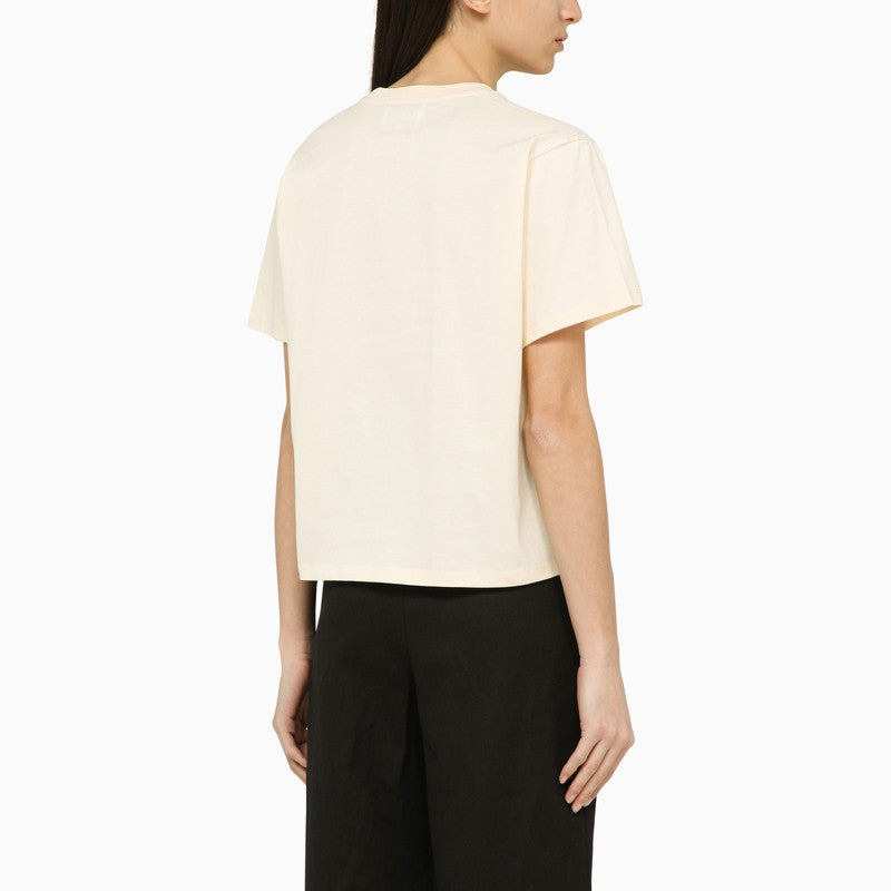 LOULOU STUDIO Cropped Crewneck Mini T-Shirt