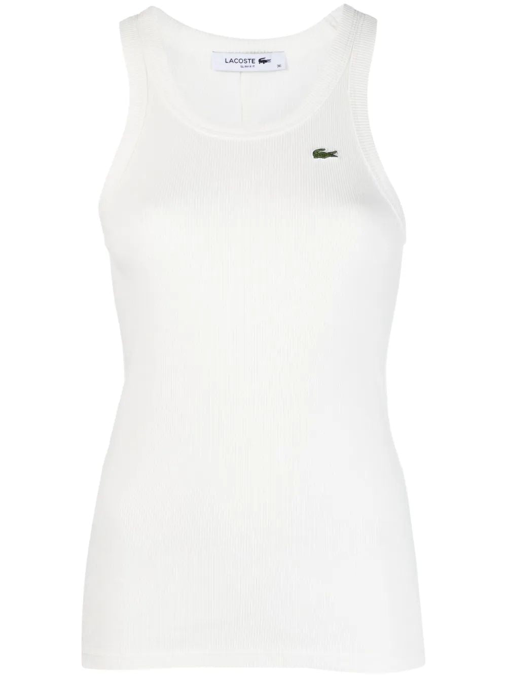 LACOSTE Logo-Appliqué Knit Tank Top