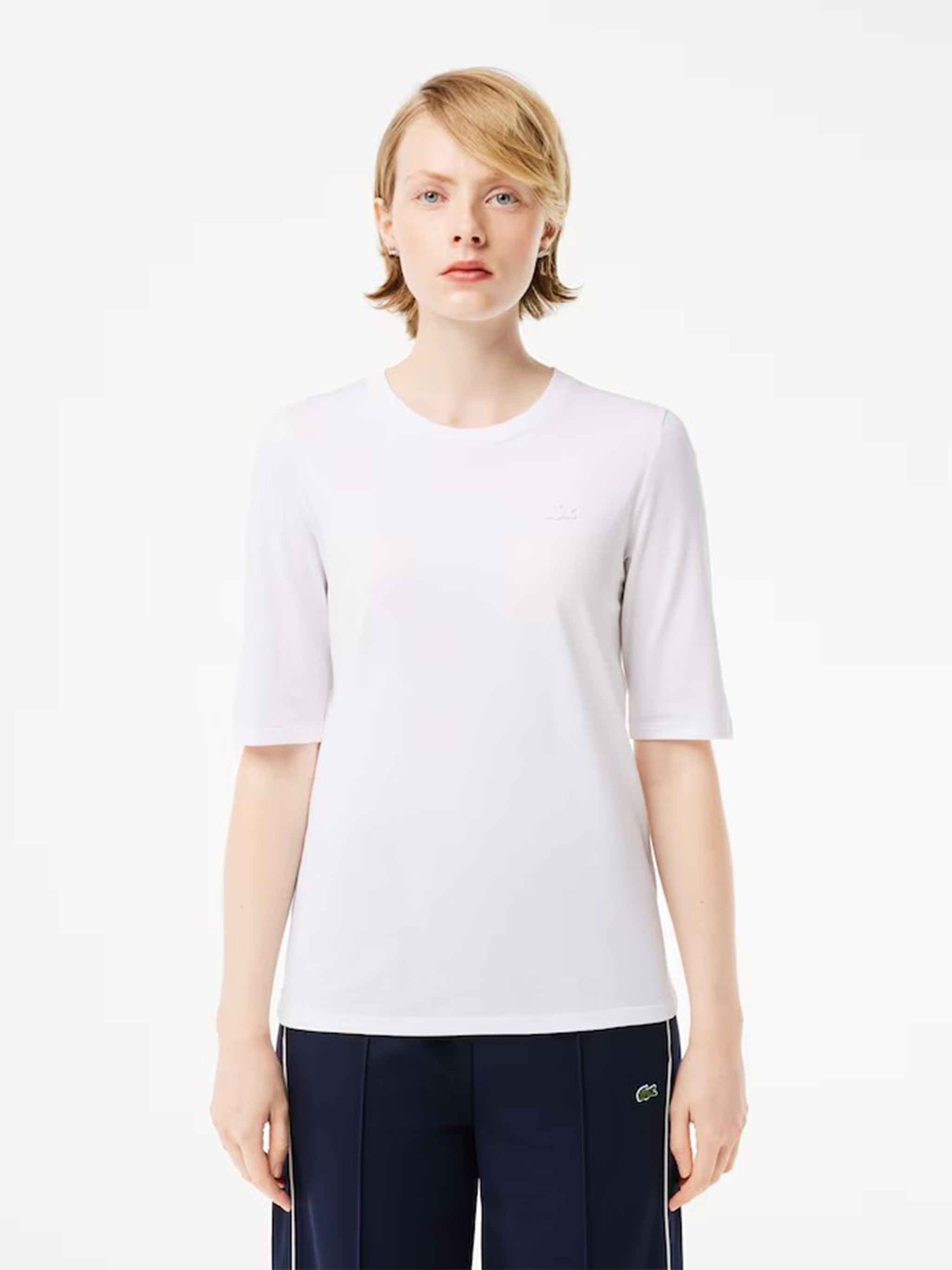 LACOSTE Classic Cotton T-Shirt for Women - SS24 Collection
