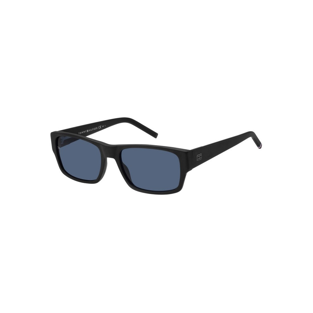 TOMMY HILFIGER Matte Black Fashion Sunglasses for Men - TH 2017/S