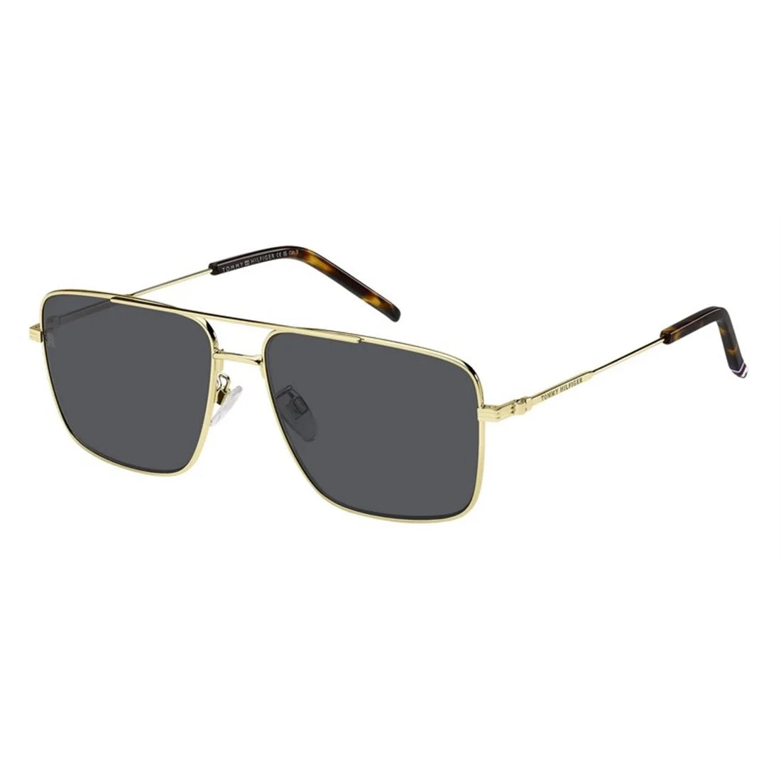 TOMMY HILFIGER Classic Round Metal Sunglasses for Men