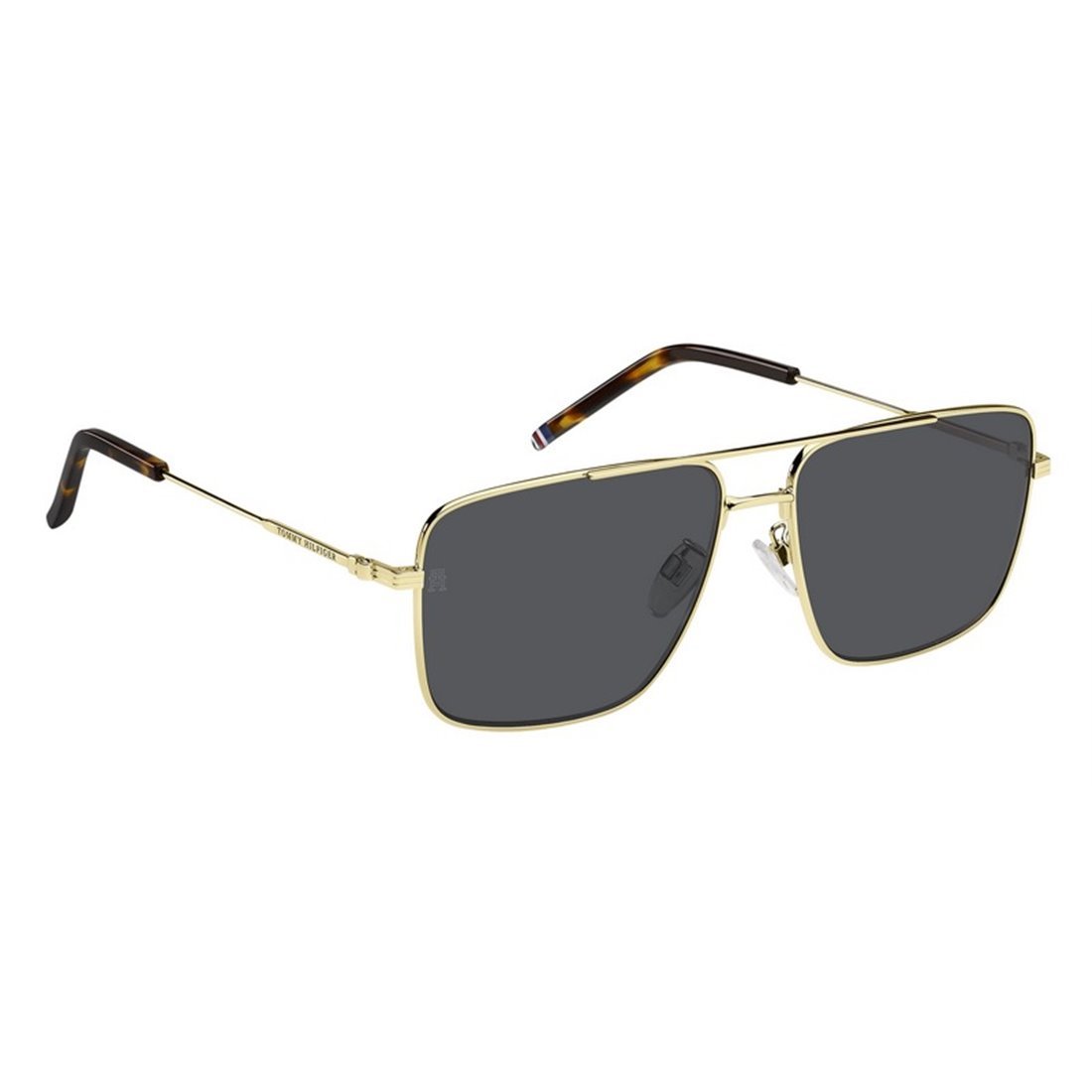 TOMMY HILFIGER Classic Round Metal Sunglasses for Men
