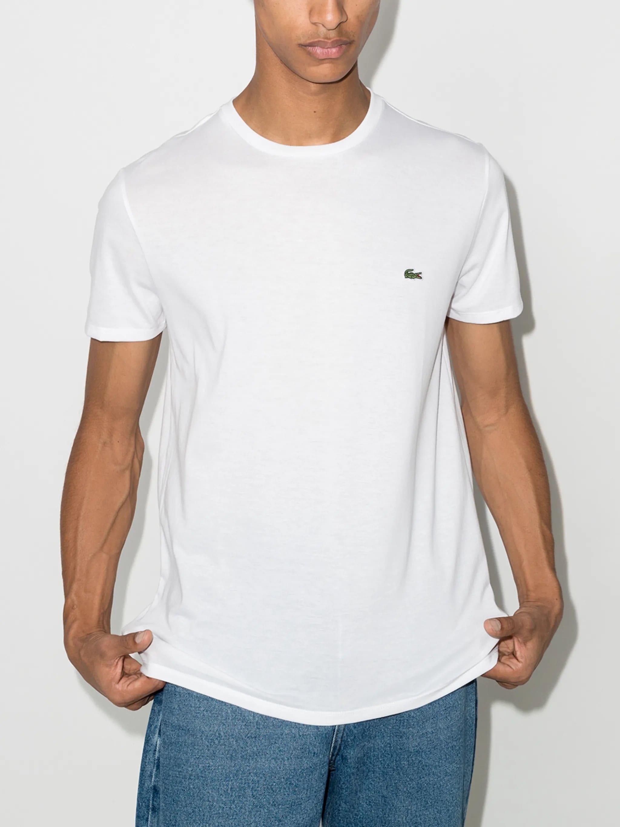 LACOSTE Pima Cotton Classic Fit T-Shirt for Men