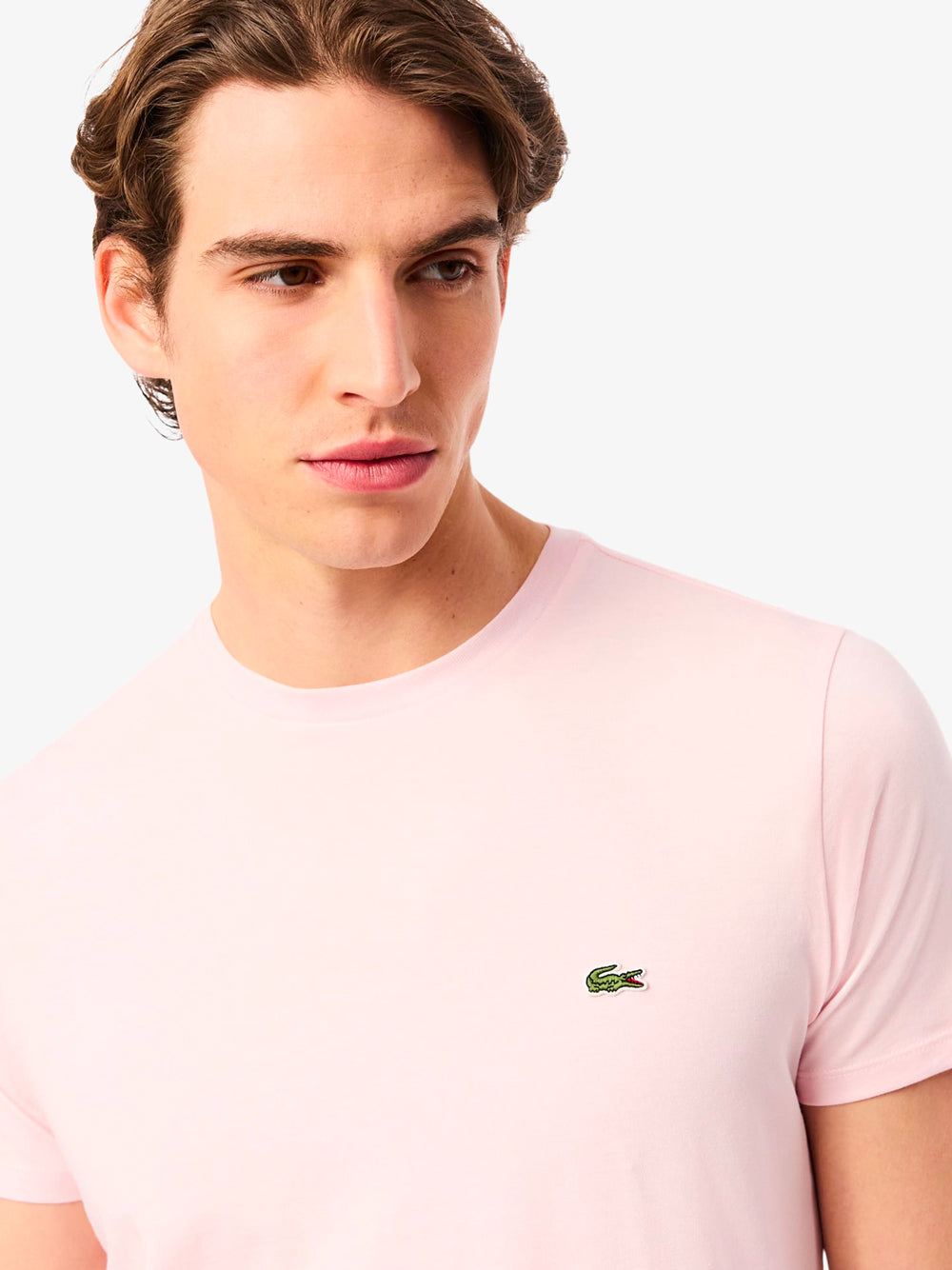 LACOSTE Regular Fit Pima Cotton T-Shirt for Men