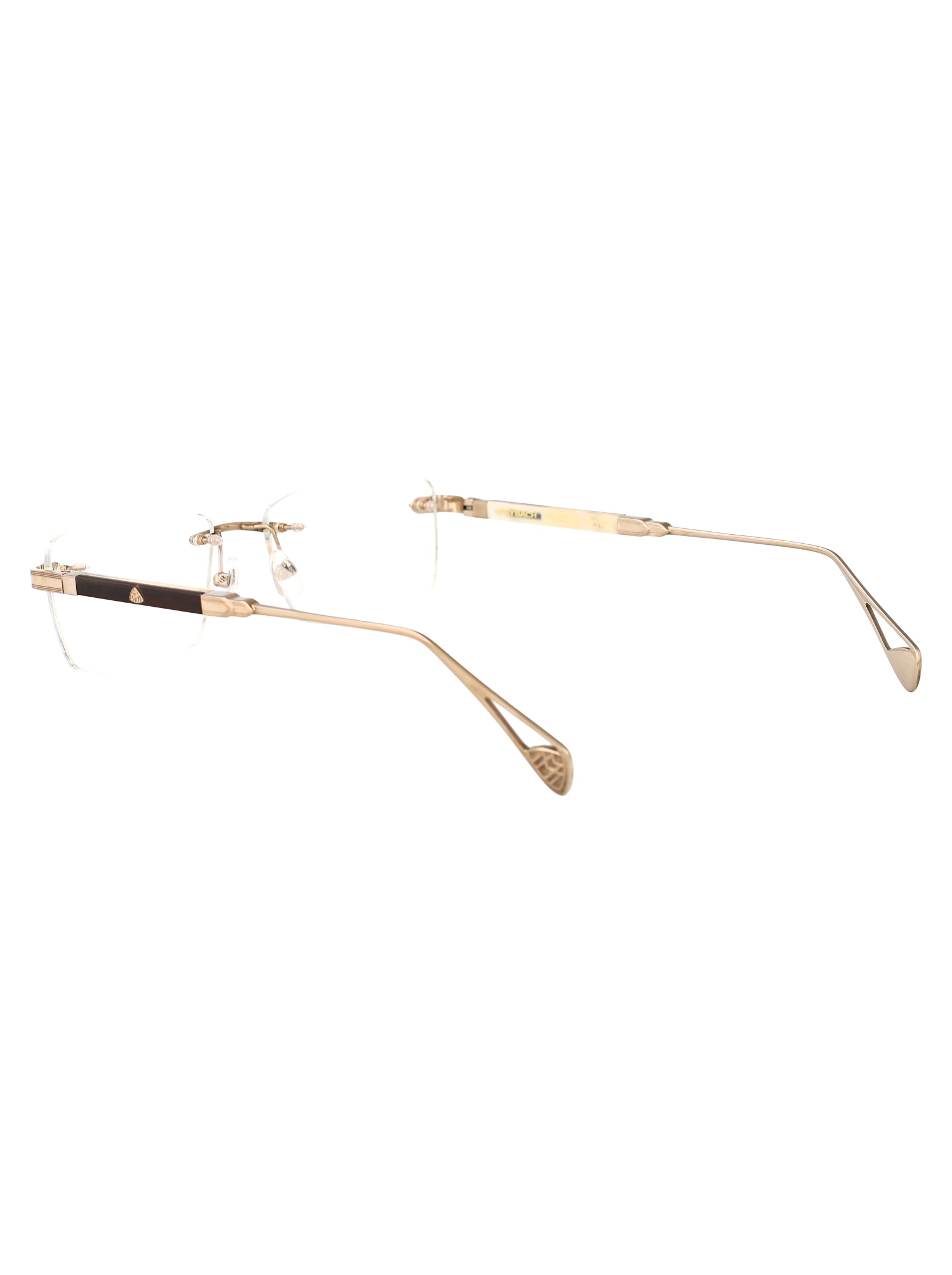 MAYBACH EYEWEAR Chic Marbled Titanium Glasses for All Seasons