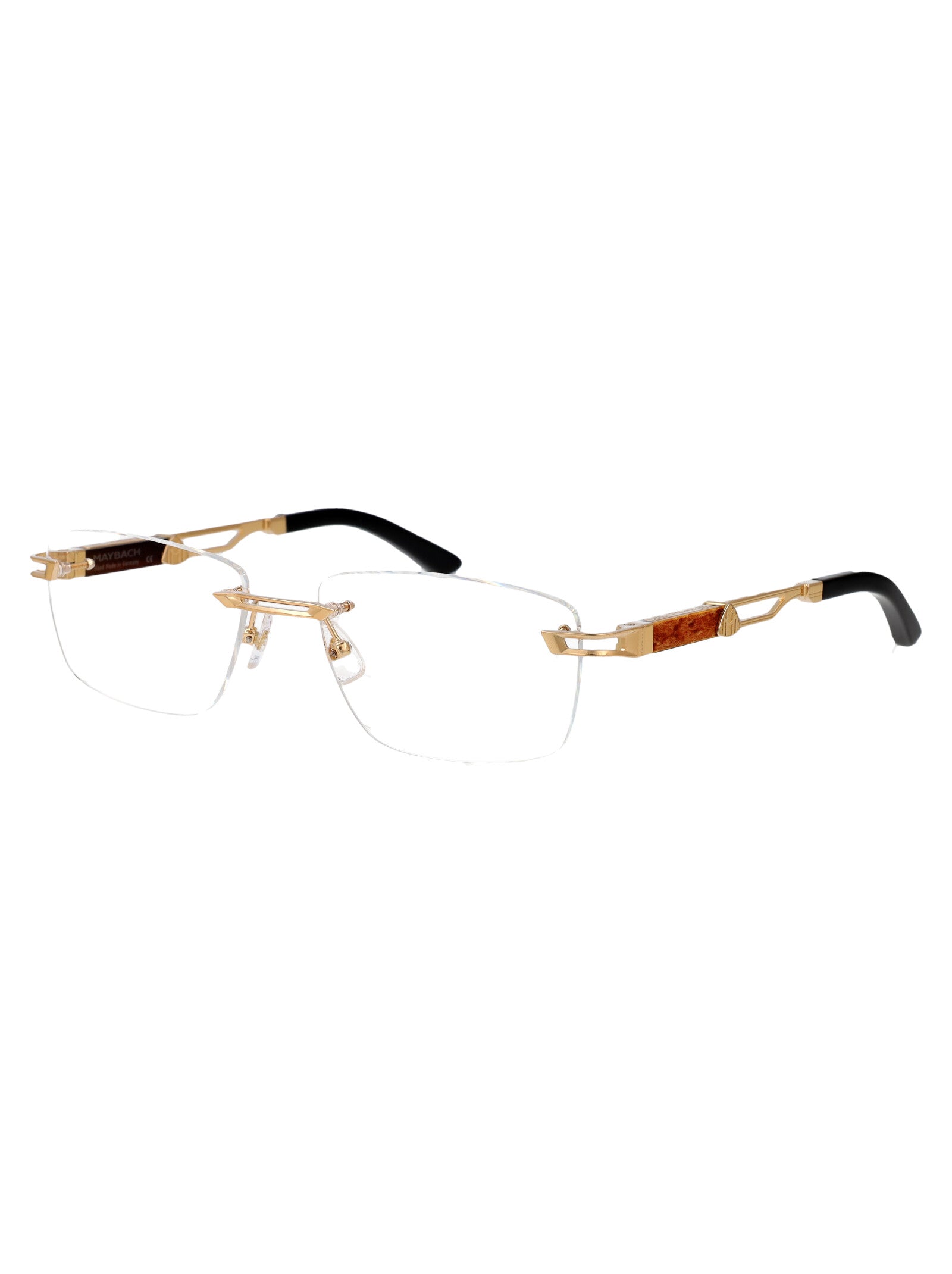 MAYBACH EYEWEAR Unisex Gold Titanium Optical Glasses - The Idealist I