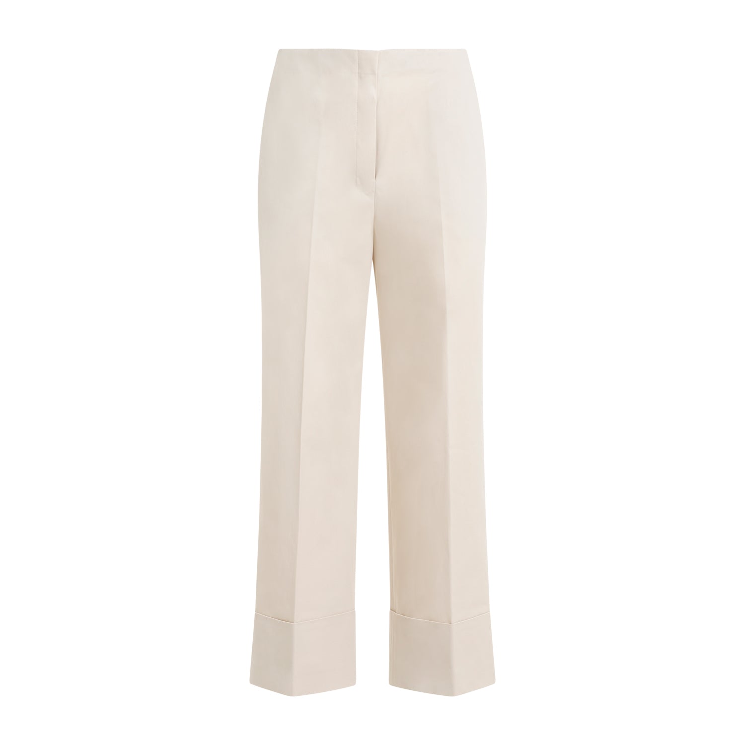THEORY Chic Trousers for Women - Loose Fit, Turn-Up Hem