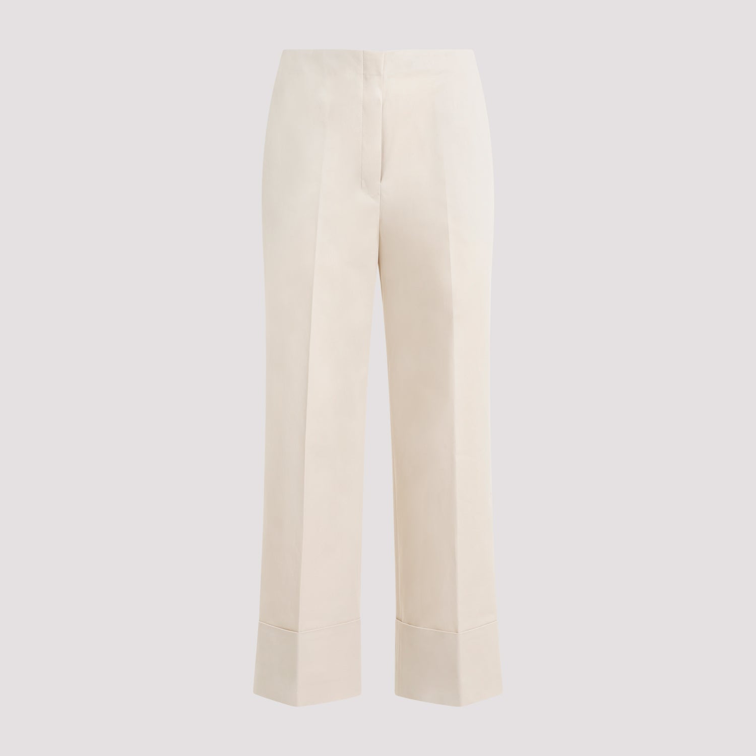 THEORY Chic Trousers for Women - Loose Fit, Turn-Up Hem